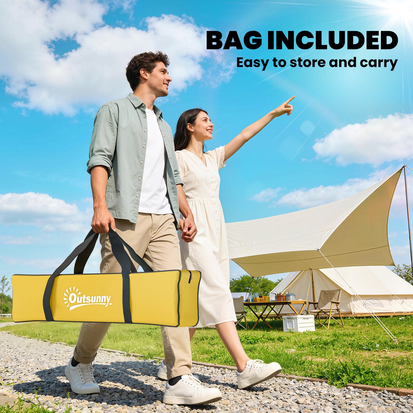 2 Person Camping Tent, Dome Tent with Zipped Doors, Storage Pocket