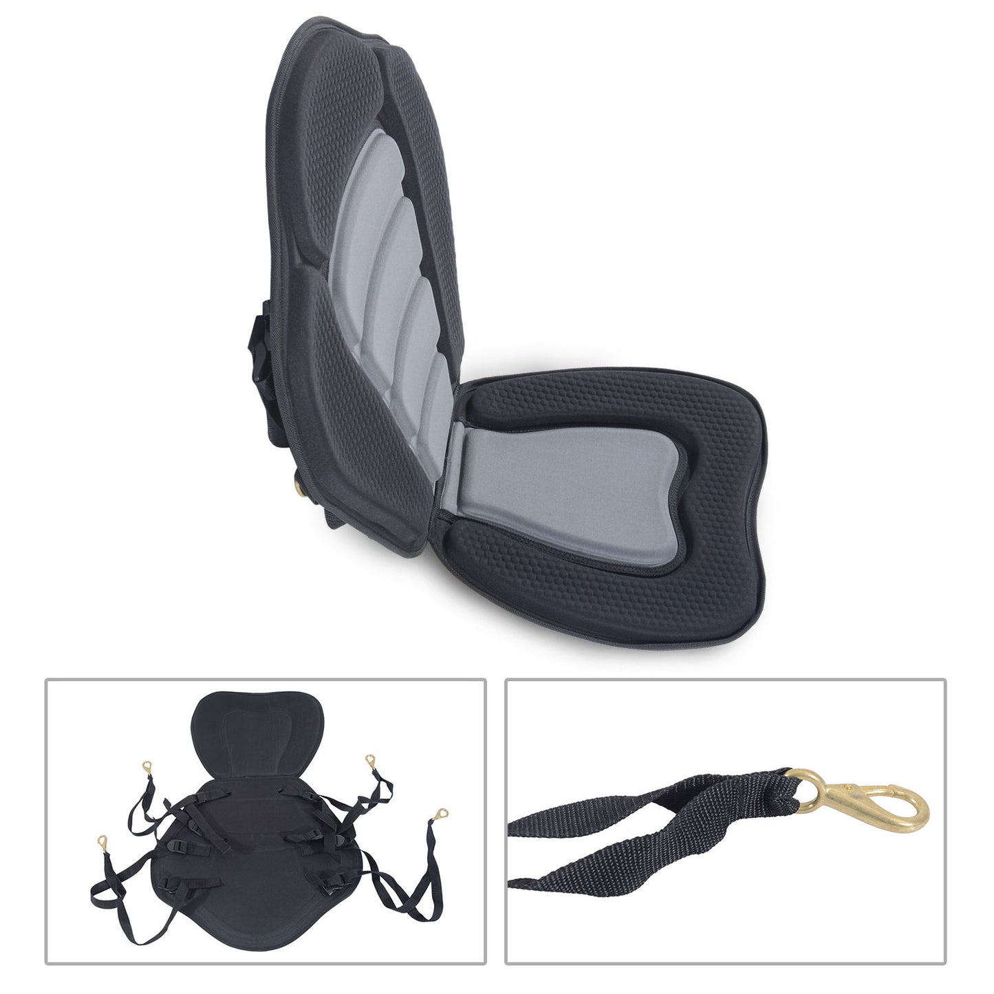 Paddle Board Seat, Detachable Kayak Seat with Padded High Backrest