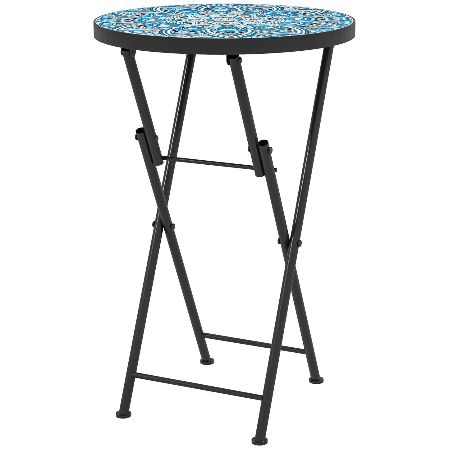 Mosaic Outdoor Garden Table (2)