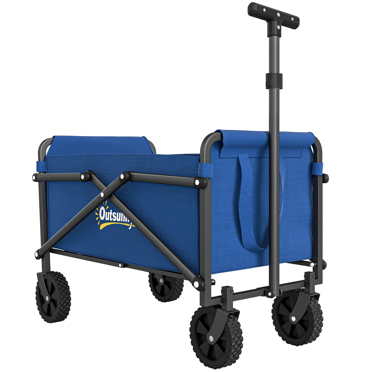 41L Festival Trolley on Wheels, Compact Garden Folding Trolley Cart