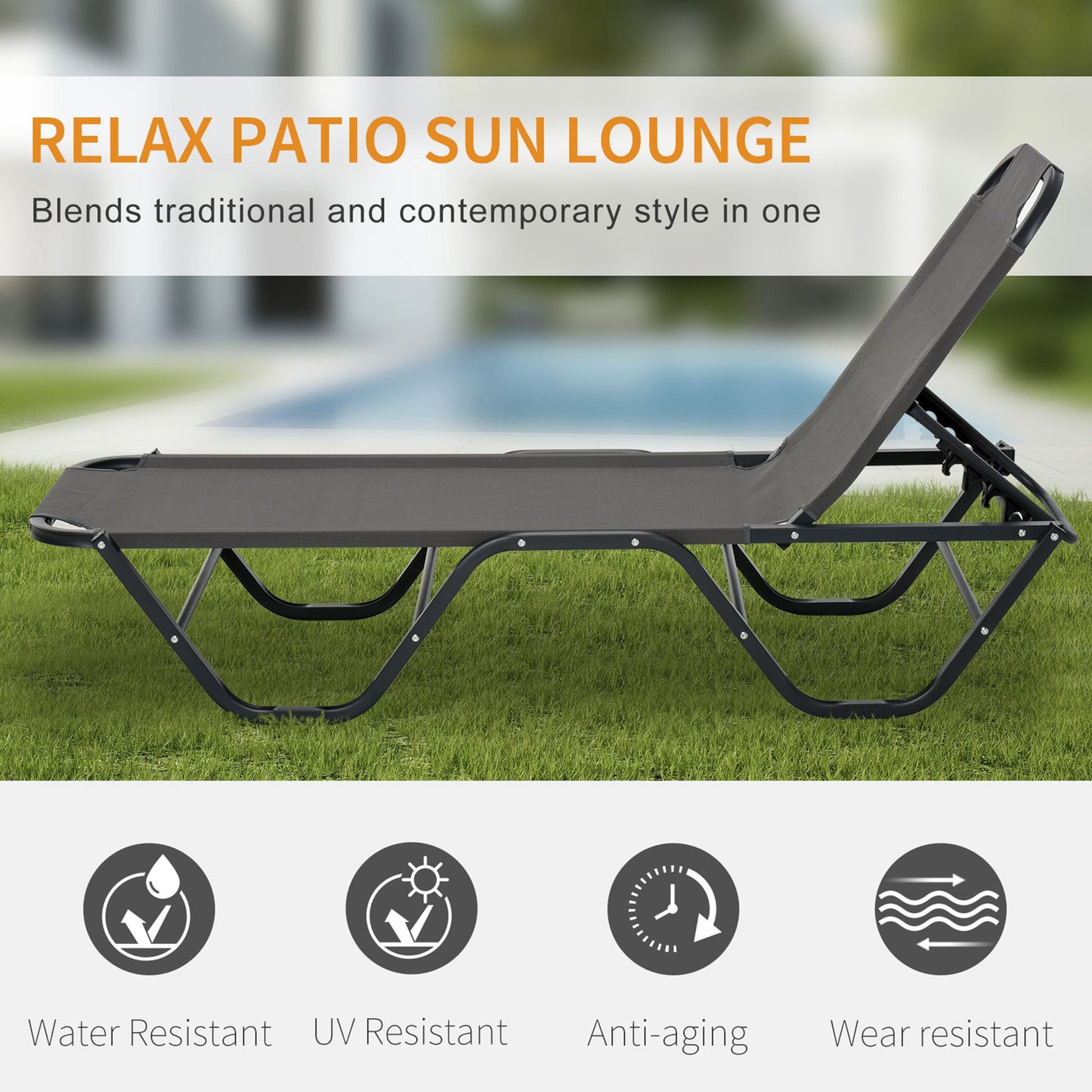 Sun Lounger Relaxed Recliner
