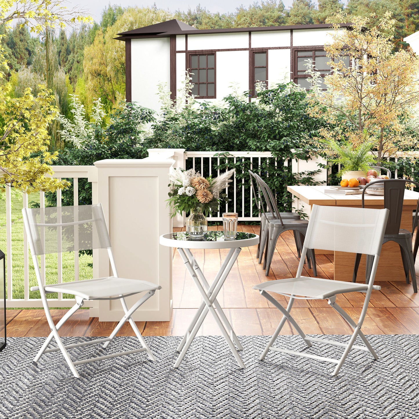 3 Pieces Outdoor Bistro Set (1)
