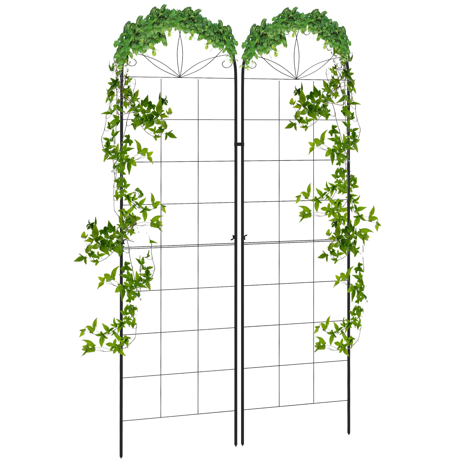 Metal Trellis Set of 2, Garden Trellis (3)