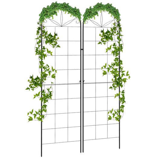 Metal Trellis Set of 2, Garden Trellis (3)