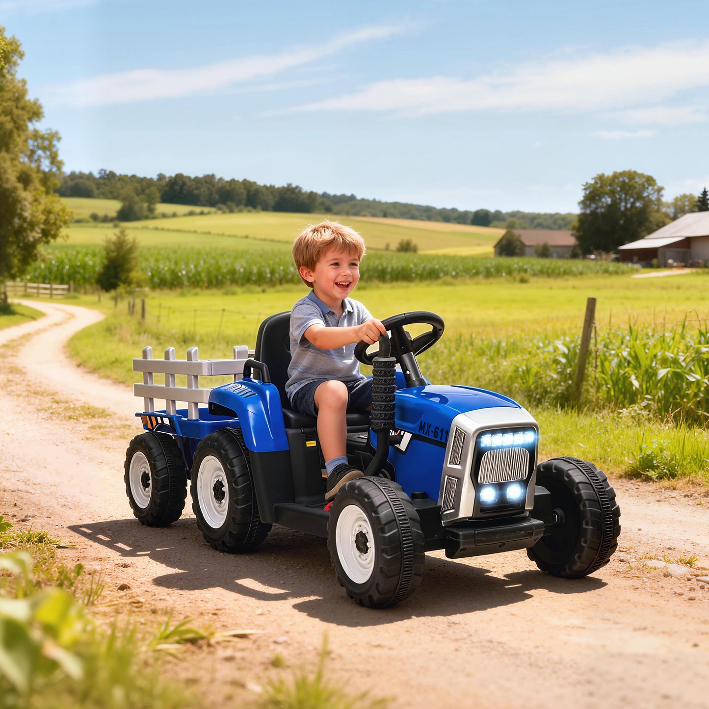 Ride On Tractor, Battery Powered Electric Car