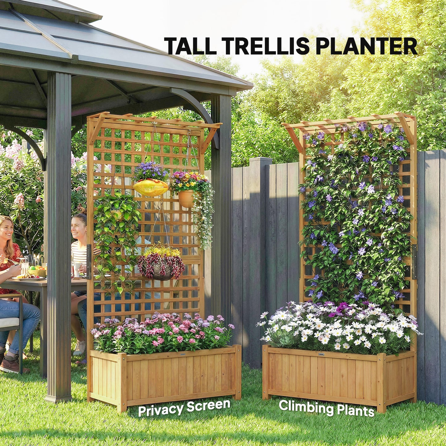 Raised Bed with Drainage Holes