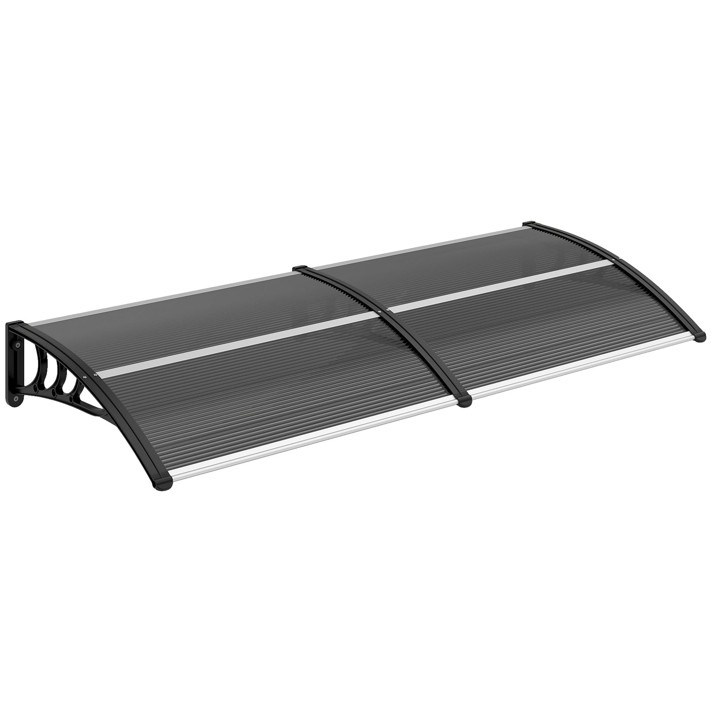 Front Door Canopy Outdoor Awning Aluminium Rigid Plastic (1)