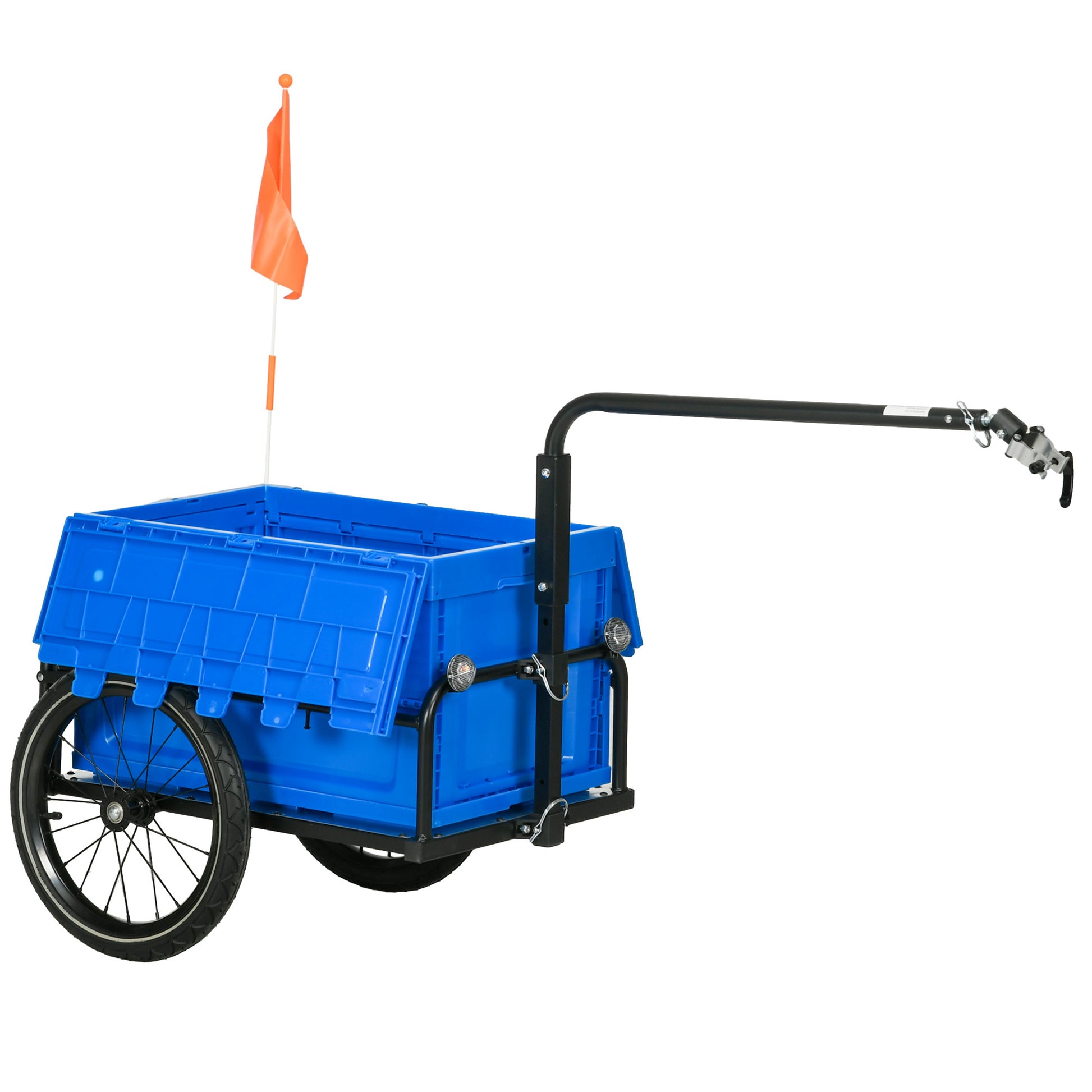 Steel Trailer for Bike, Bicycle Cargo Trailer