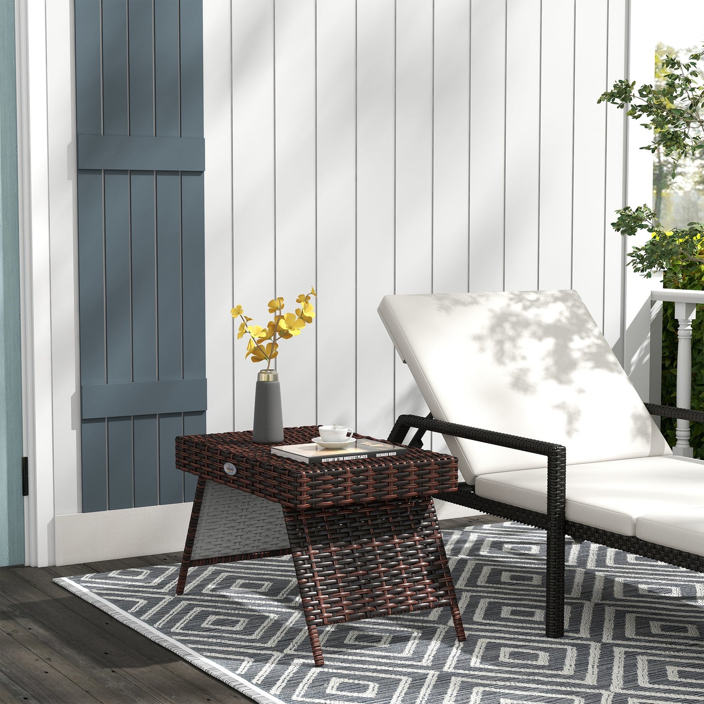 Foldable Outdoor Side Table