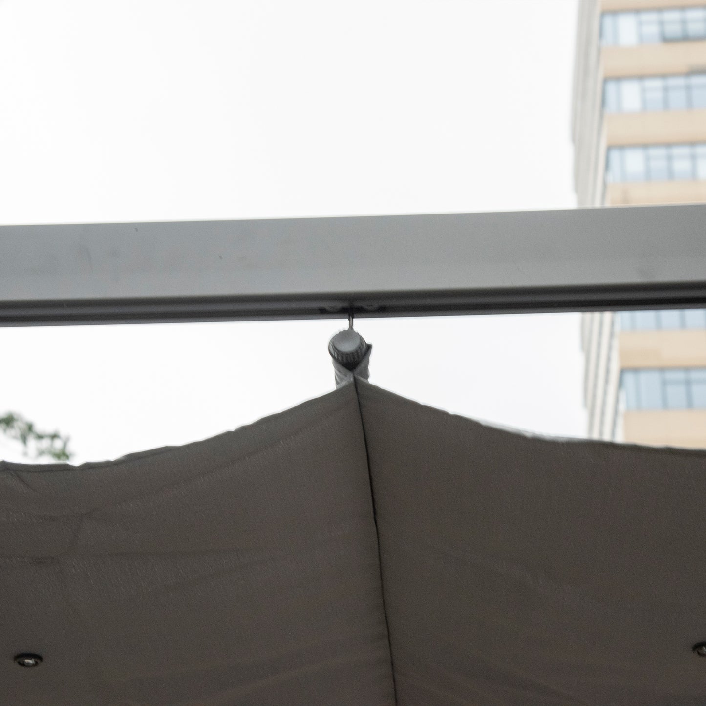 3 x 3 m Aluminum Gazebo, with Retractable Roof