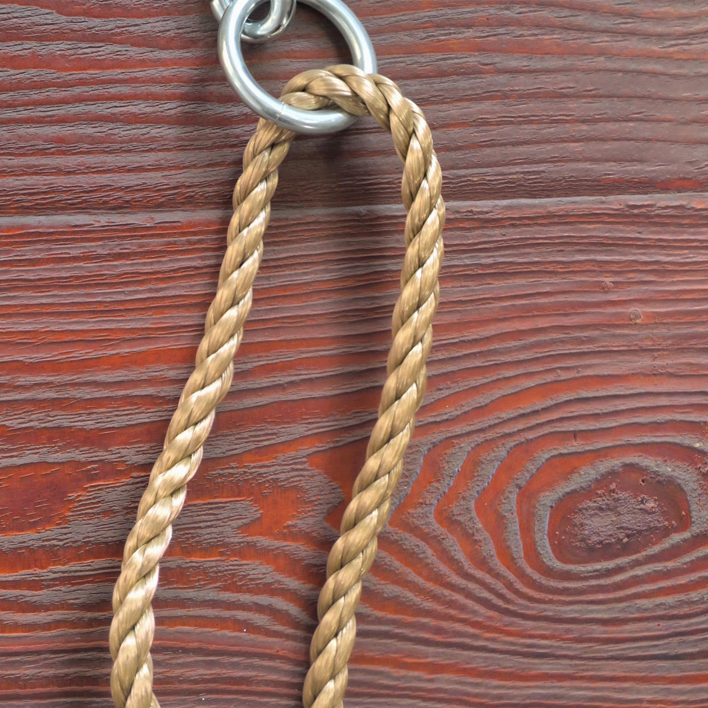 Wooden Swing Seat, Kids Swing Set with Adjustable Rope