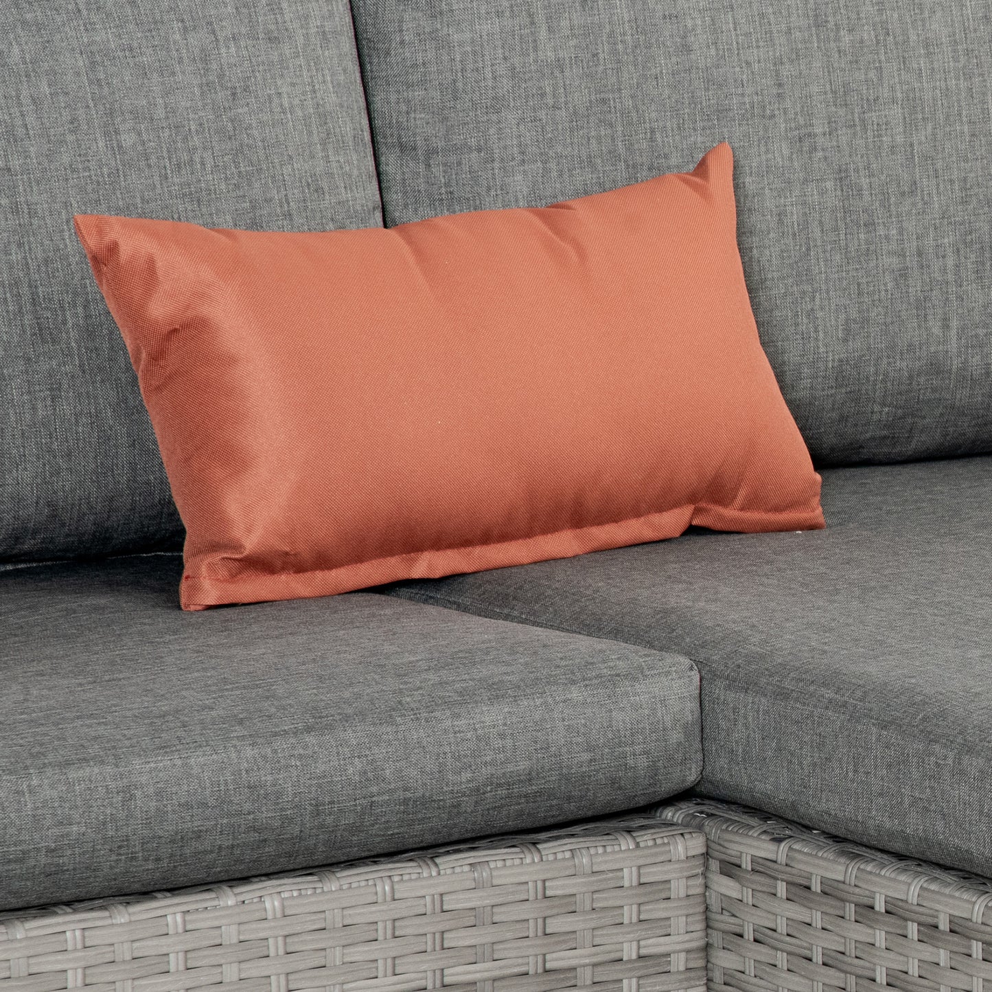 3 Pieces Outdoor PE Rattan Sofa Set