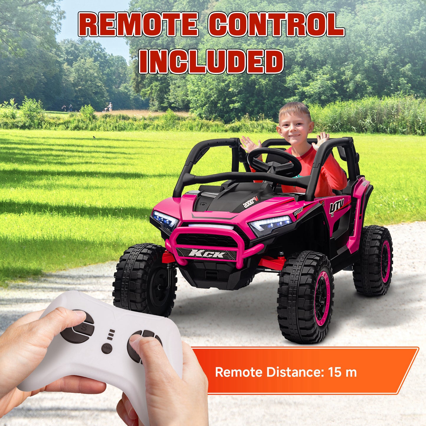 2 Seater 24V 7AH Ride on Truck