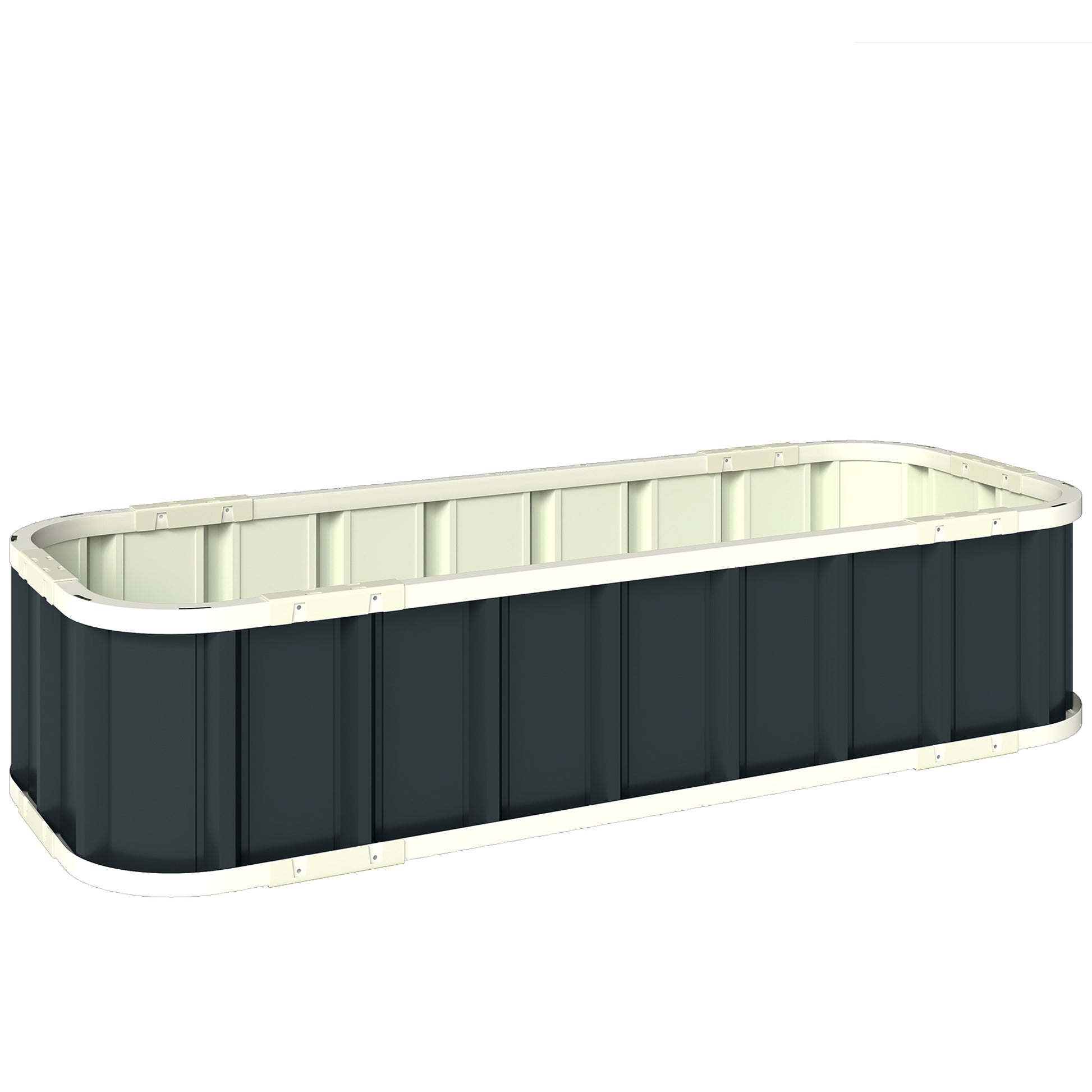 Galvanised Raised Garden Bed (2)