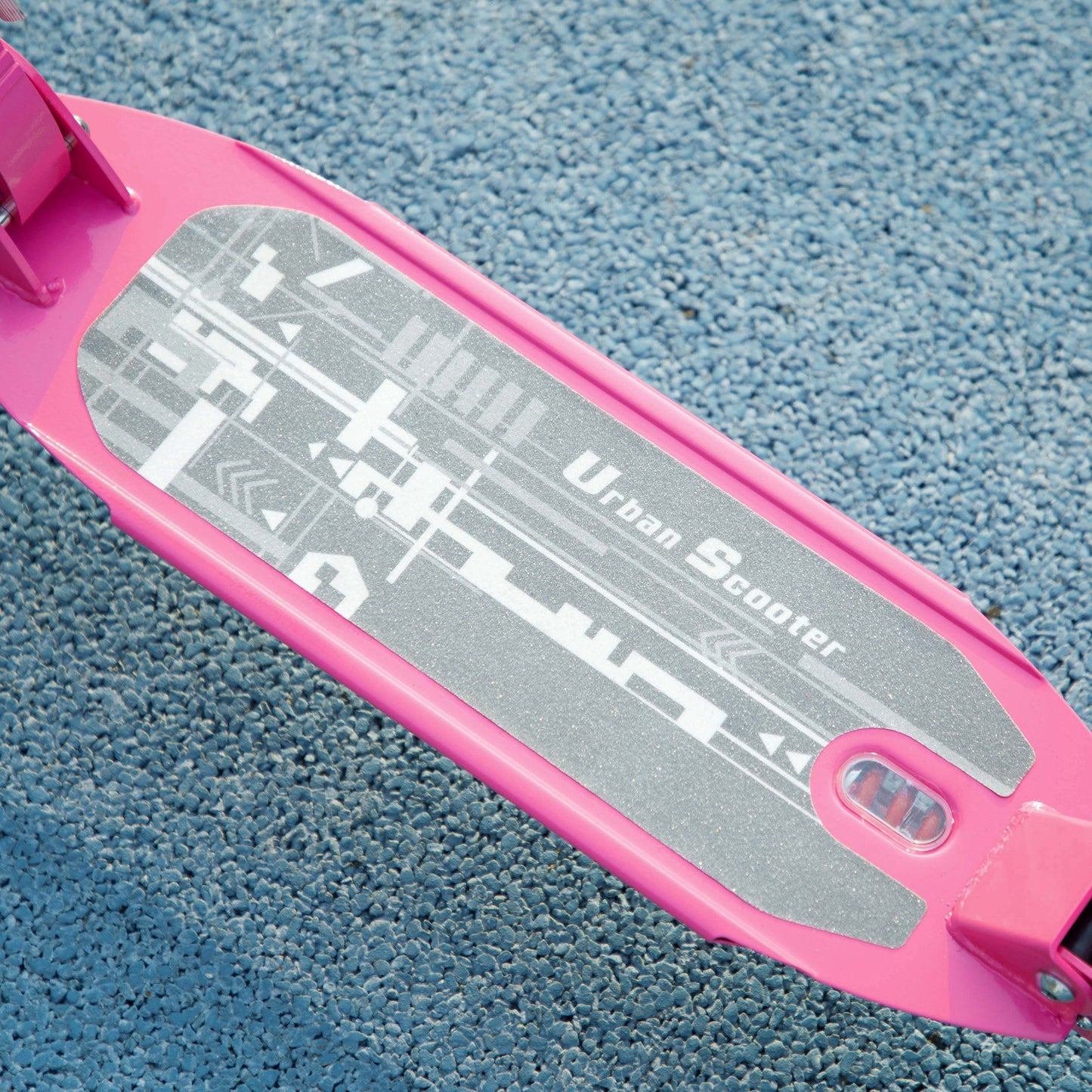 Kids Scooter with Four-Level Adjustable Handlebar, Dual Brake System