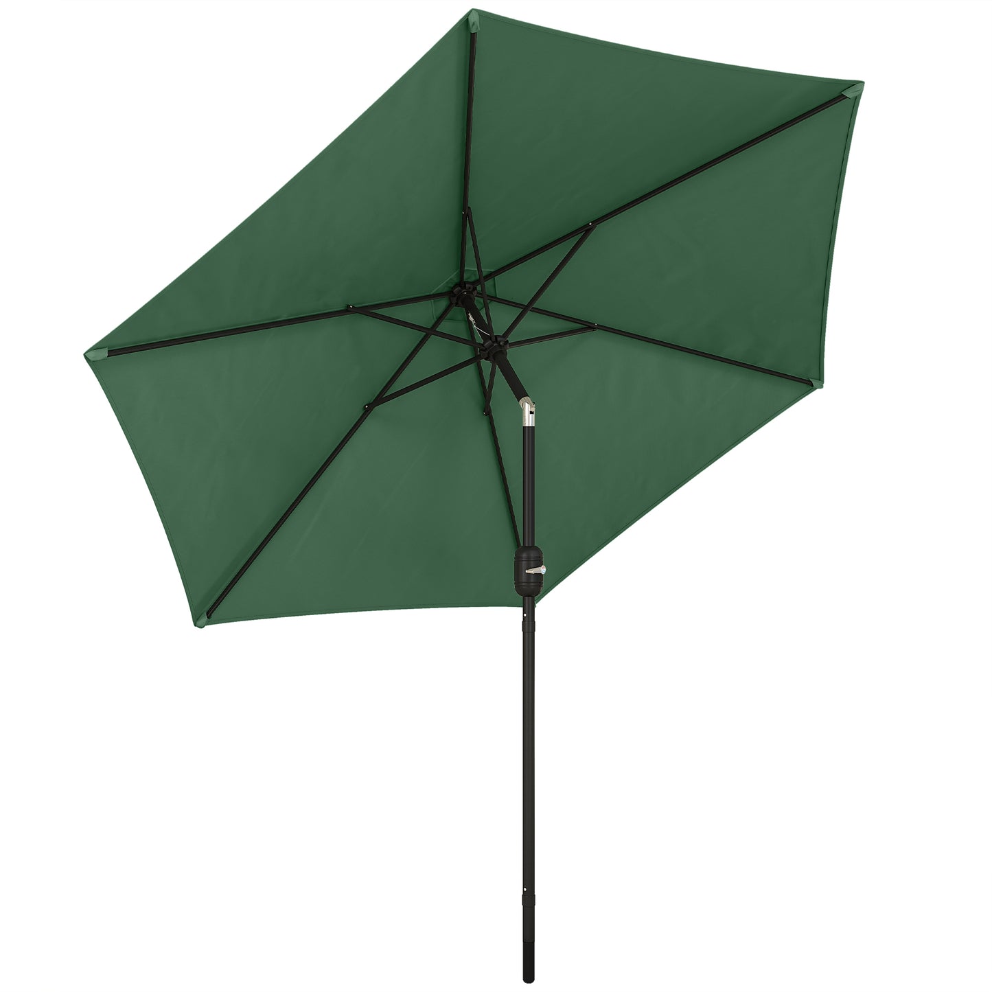 2.6 m Garden Parasol Umbrella with Aluminium Pole (6)