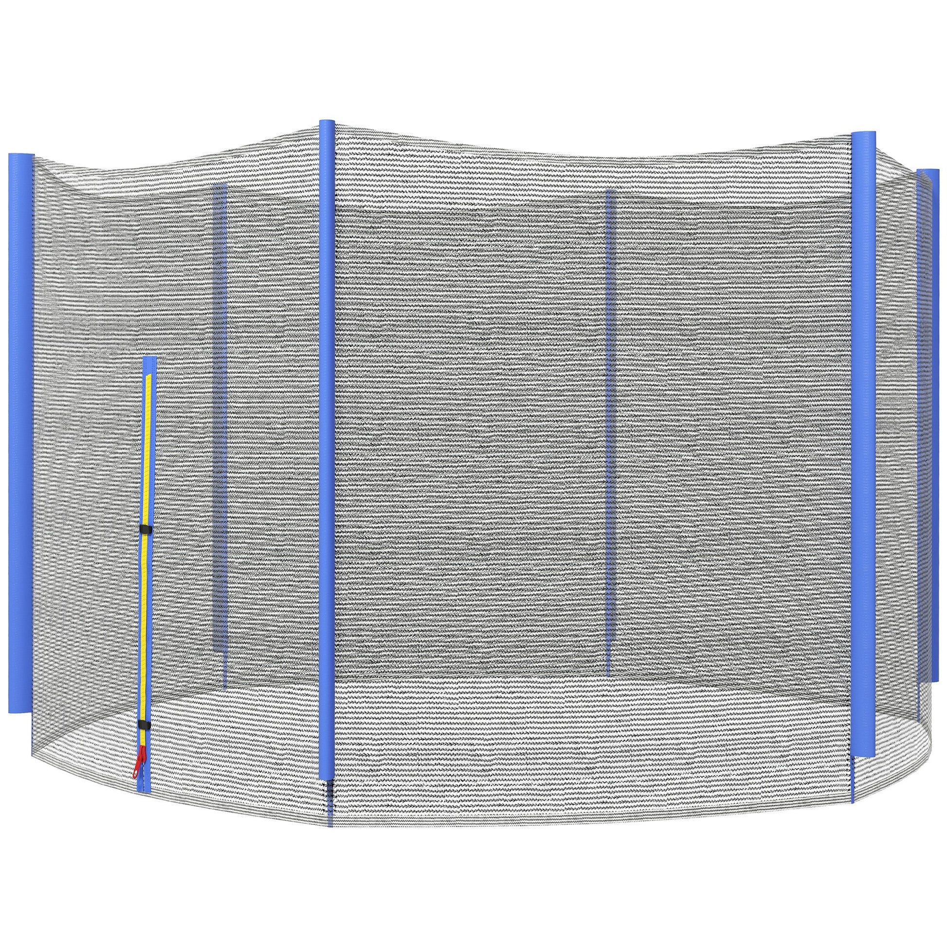 10ft Trampoline Net Replacement with 6 Plastic Pole Covers