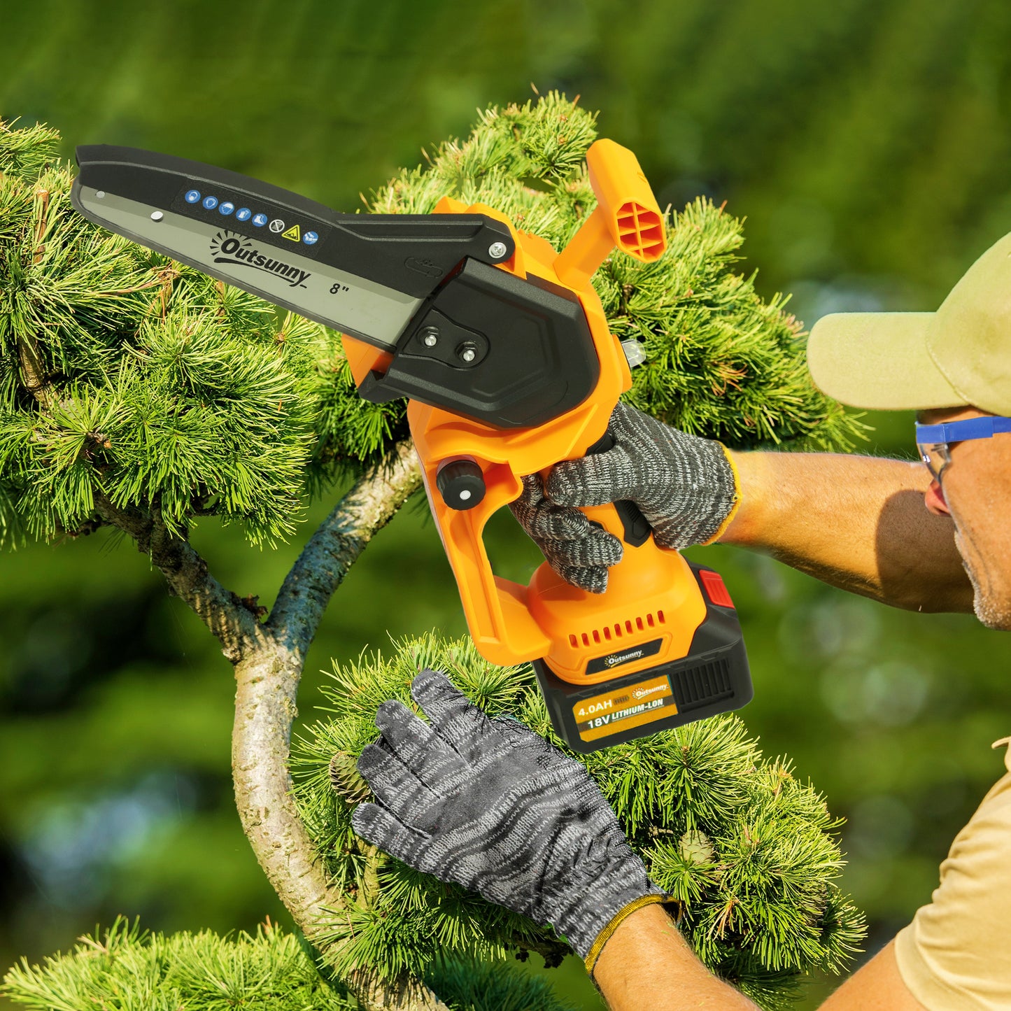 Mini Pruning Saw Cordless, 8 Inch Electric Pruning Saw