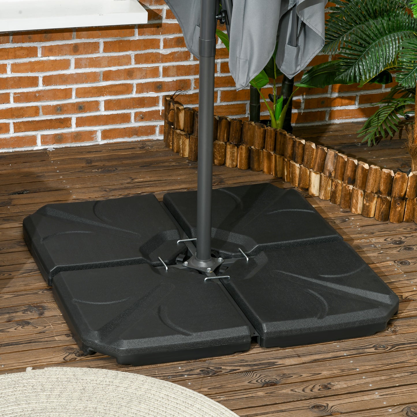 Set of 4 Parasol Base Stand Weights