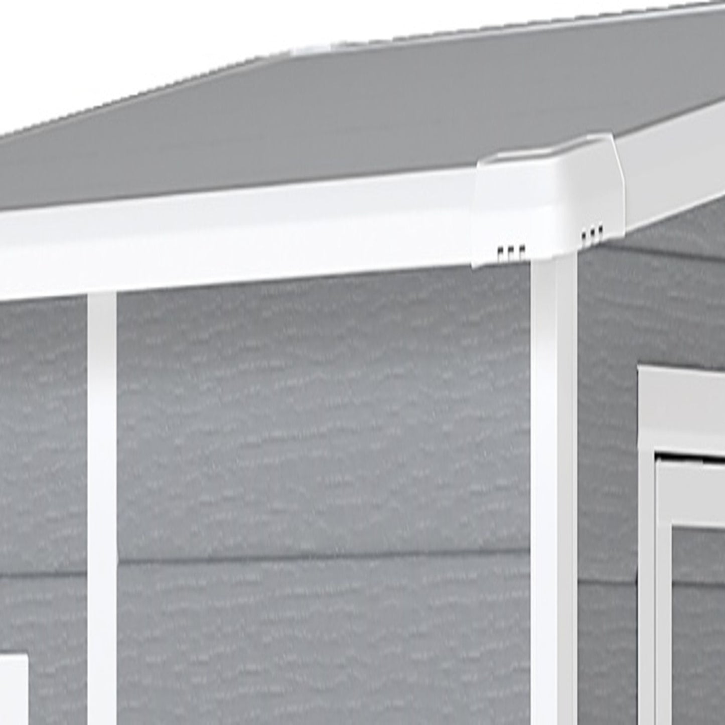 4'x5' Garden Storage Shed, Lean to Shed