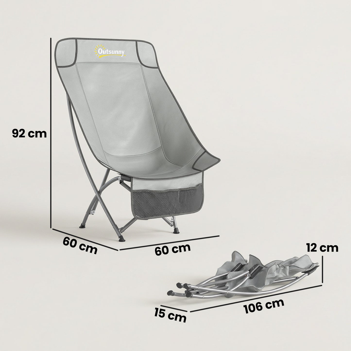 Camping Chair for Adults Heavy Duty Folding Camp Chair