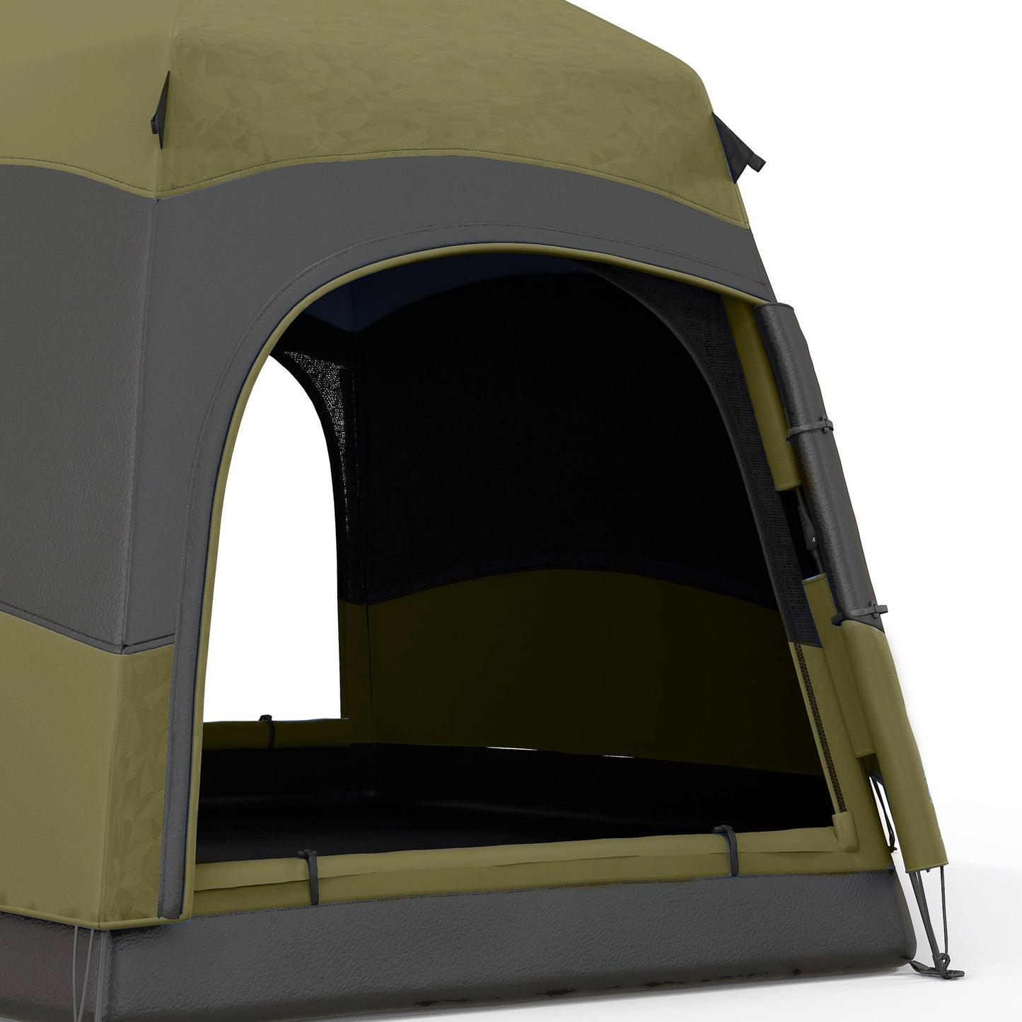 Six Man Hexagon Camping Tent with Hang Hook and Carry Bag