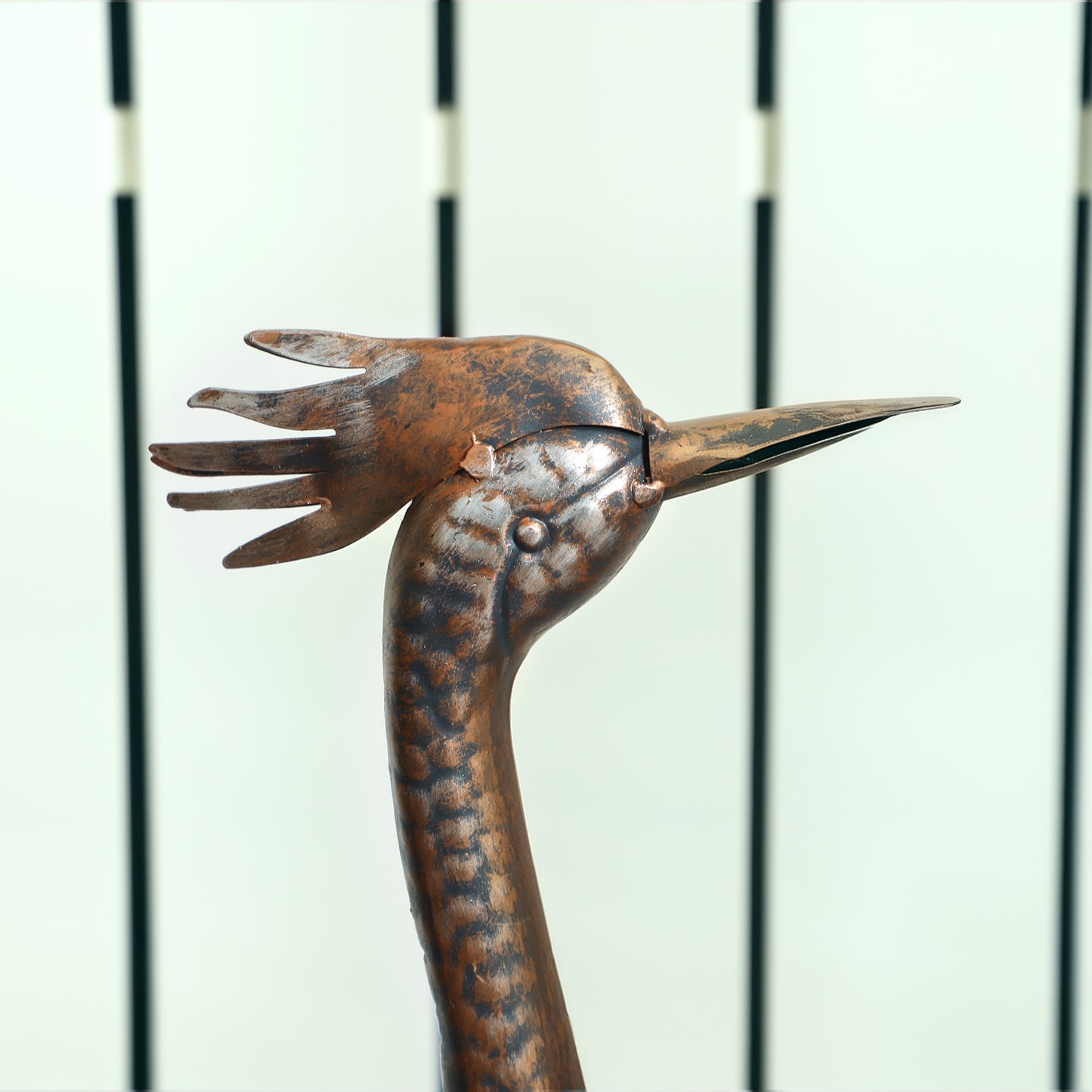 Heron Garden Statue, Standing Garden Ornament