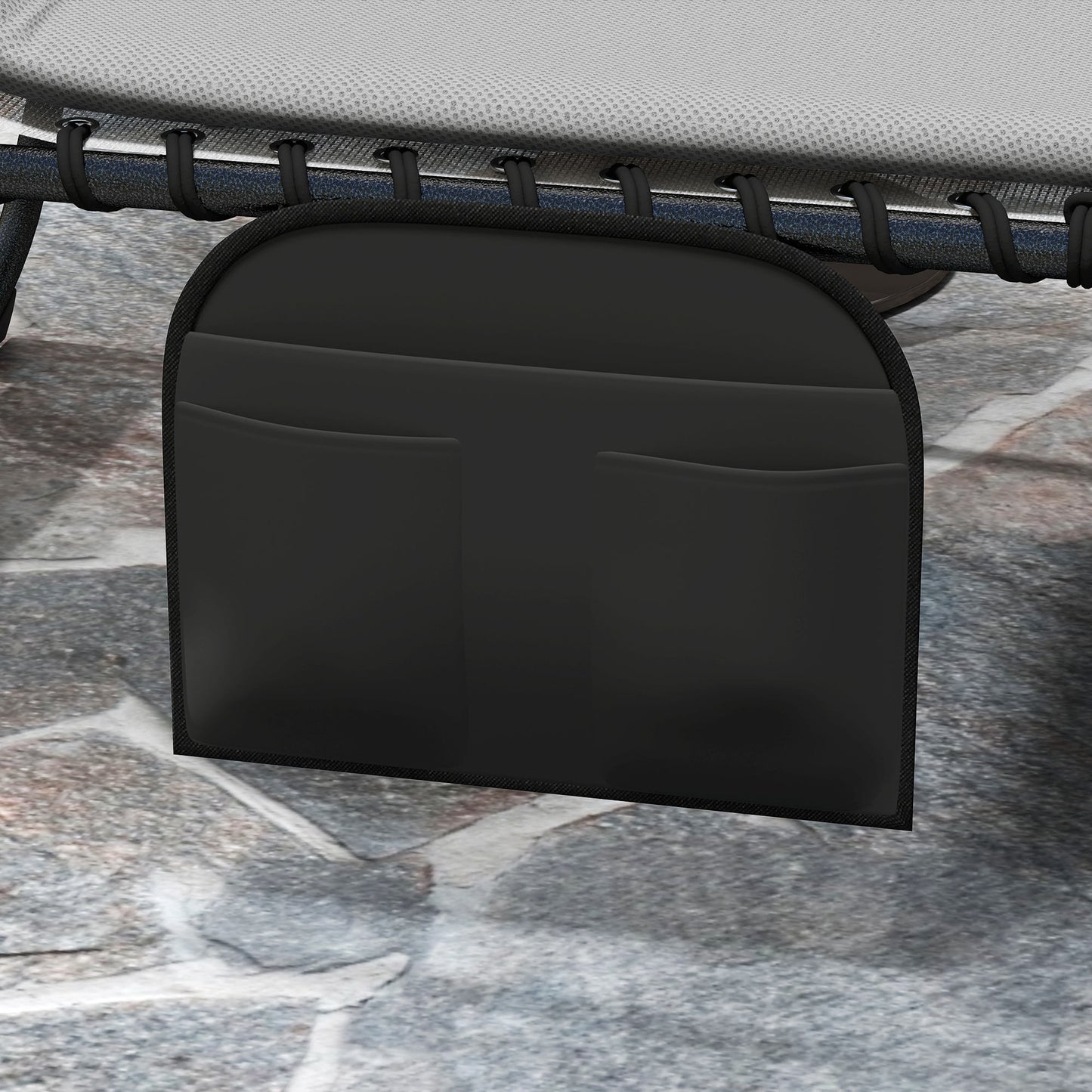 Set of Two Reclining Sun Loungers (2)