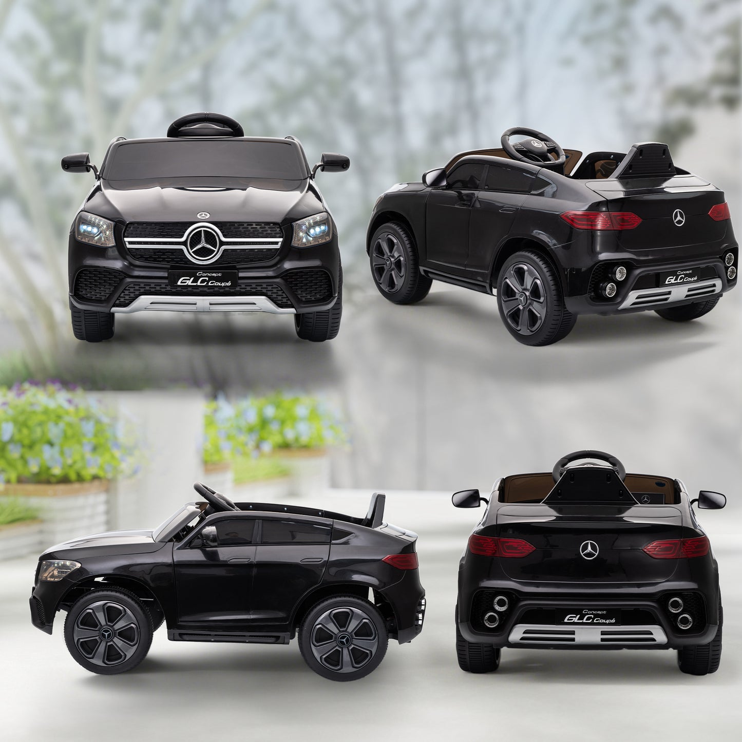 Mercedes-Benz GLC Licensed Kids Ride on Car with Remote Control