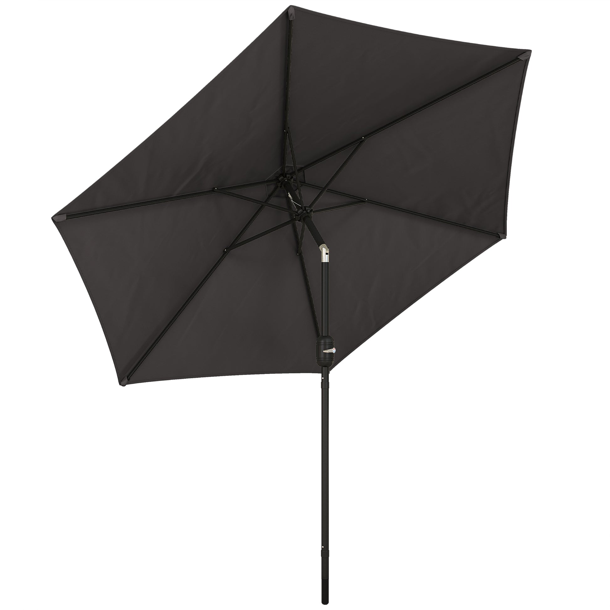 2.6 m Garden Parasol Umbrella with Aluminium Pole (1)
