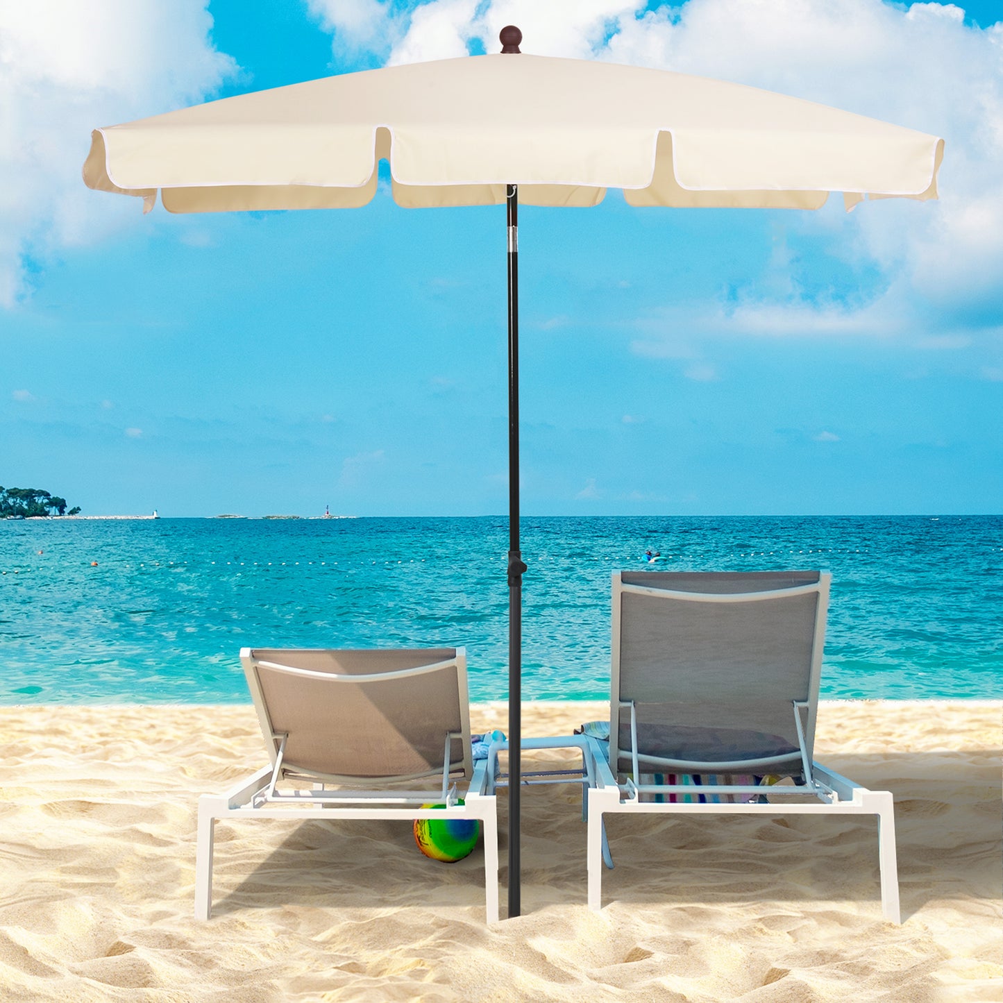 Garden Parasol Umbrella, Outdoor Market Table Umbrella
