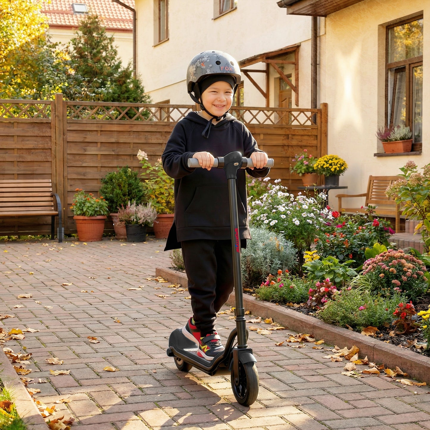 Electric Scooter for Kids, with LED Display