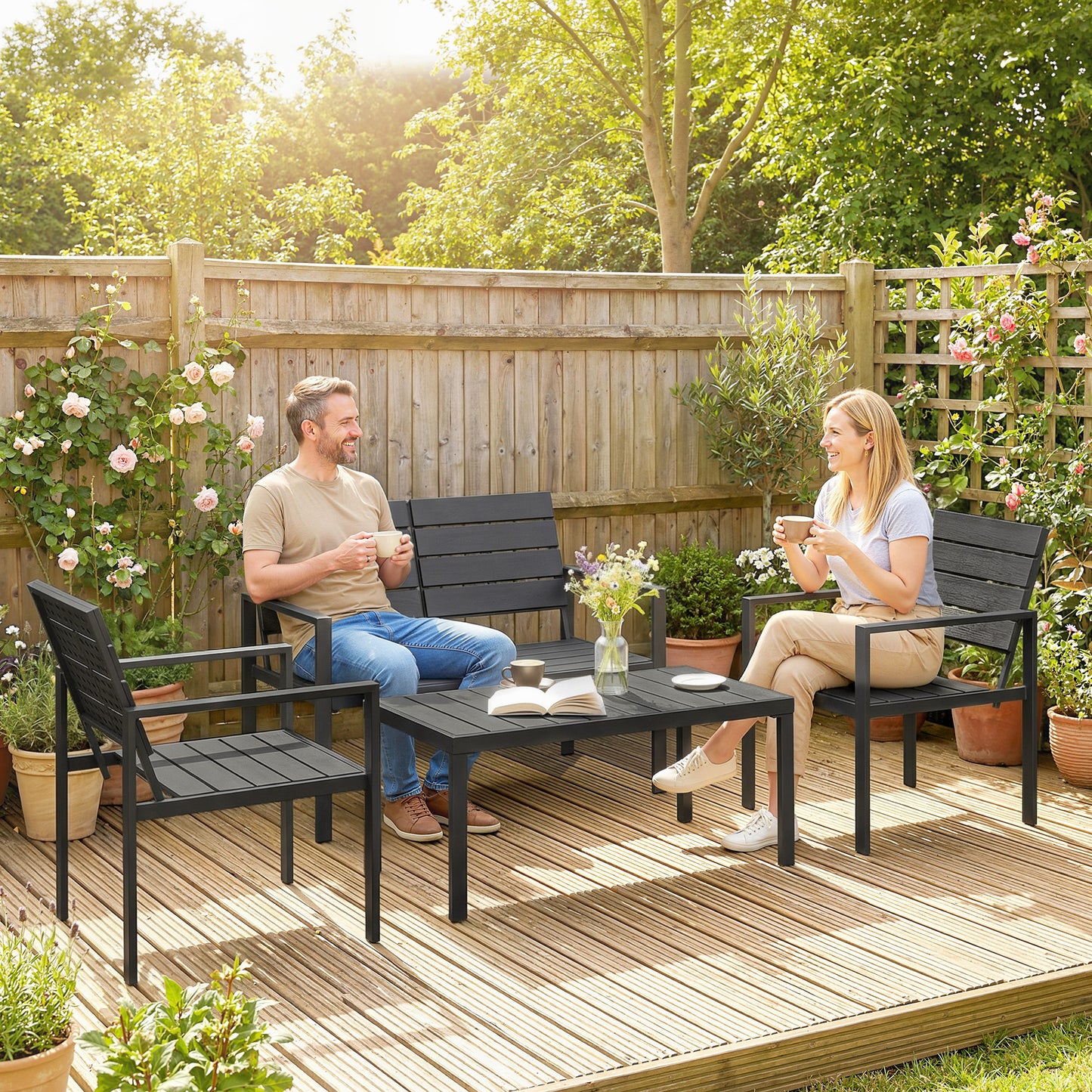 4 Piece Garden Furniture Set (1)
