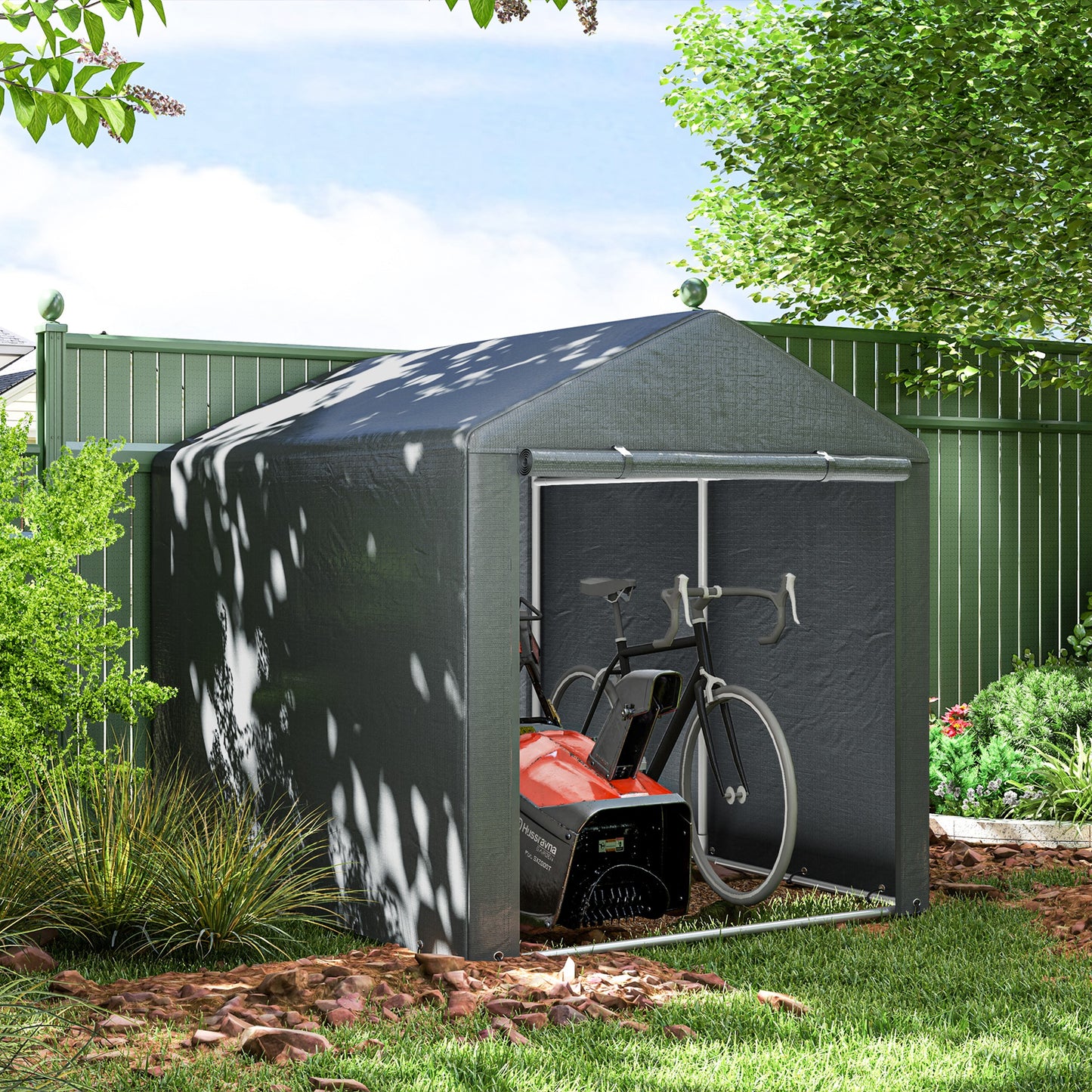 2.2 x 1.6 m Outdoor Storage Tent, with Accessories