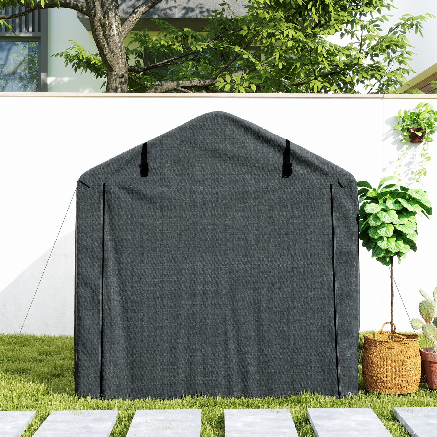 2.2 x 1.6 m Garden Storage Tent