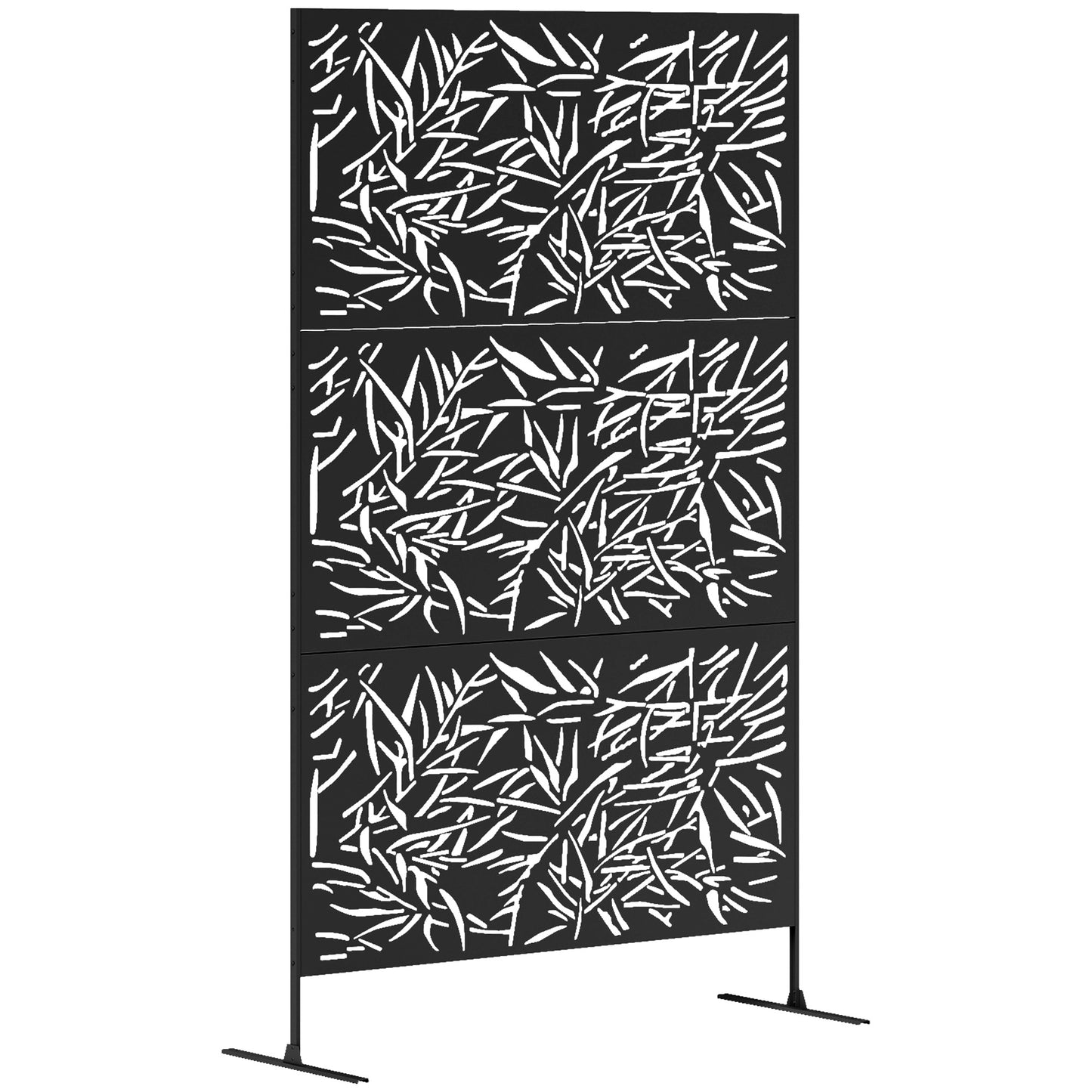 Decorative Garden Privacy Screen with Stand (2)