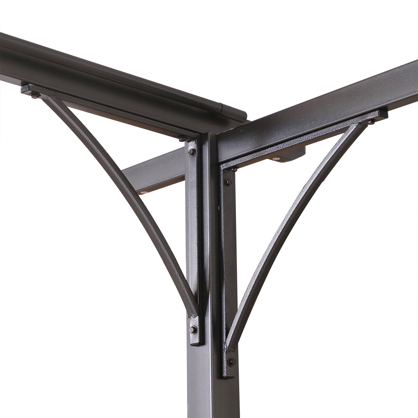 3.5M X 3.5M Metal Pergola Gazebo Awning Retractable Canopy Outdoor