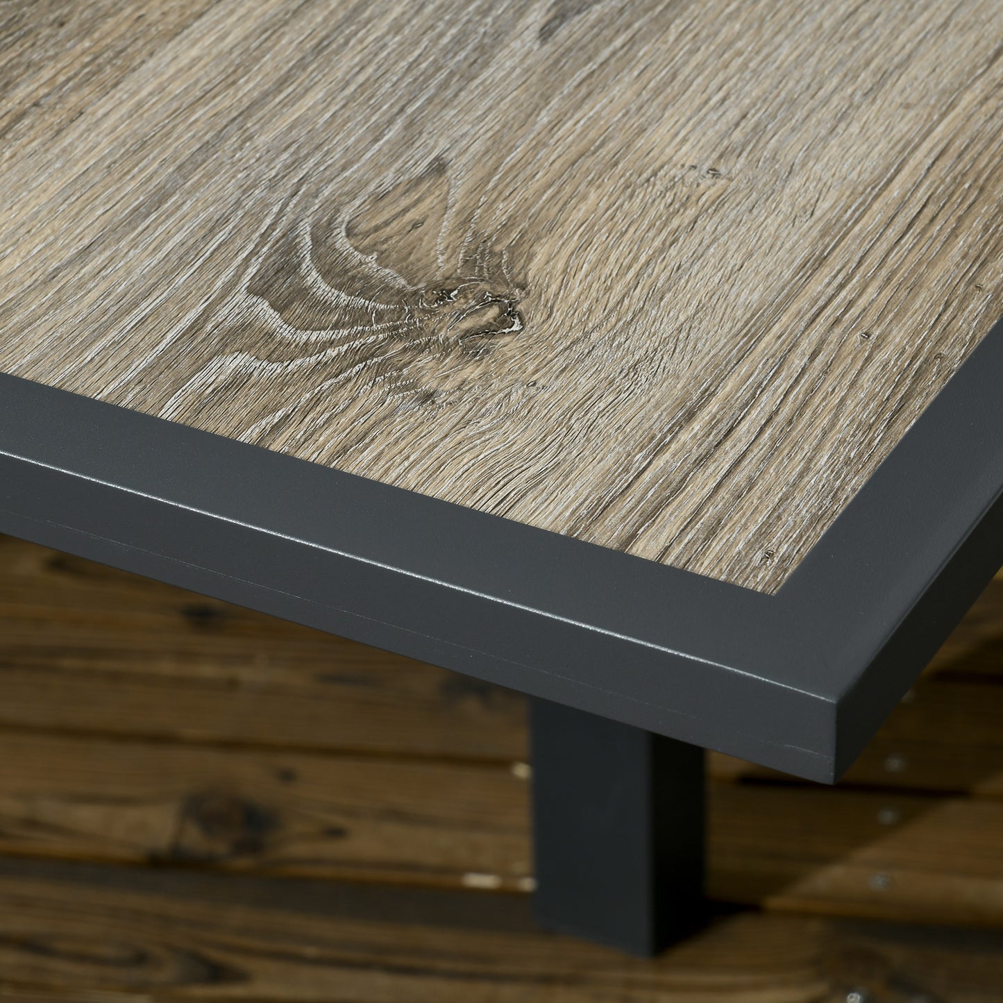 Extending Garden Table, Outdoor Dining Table for 6
