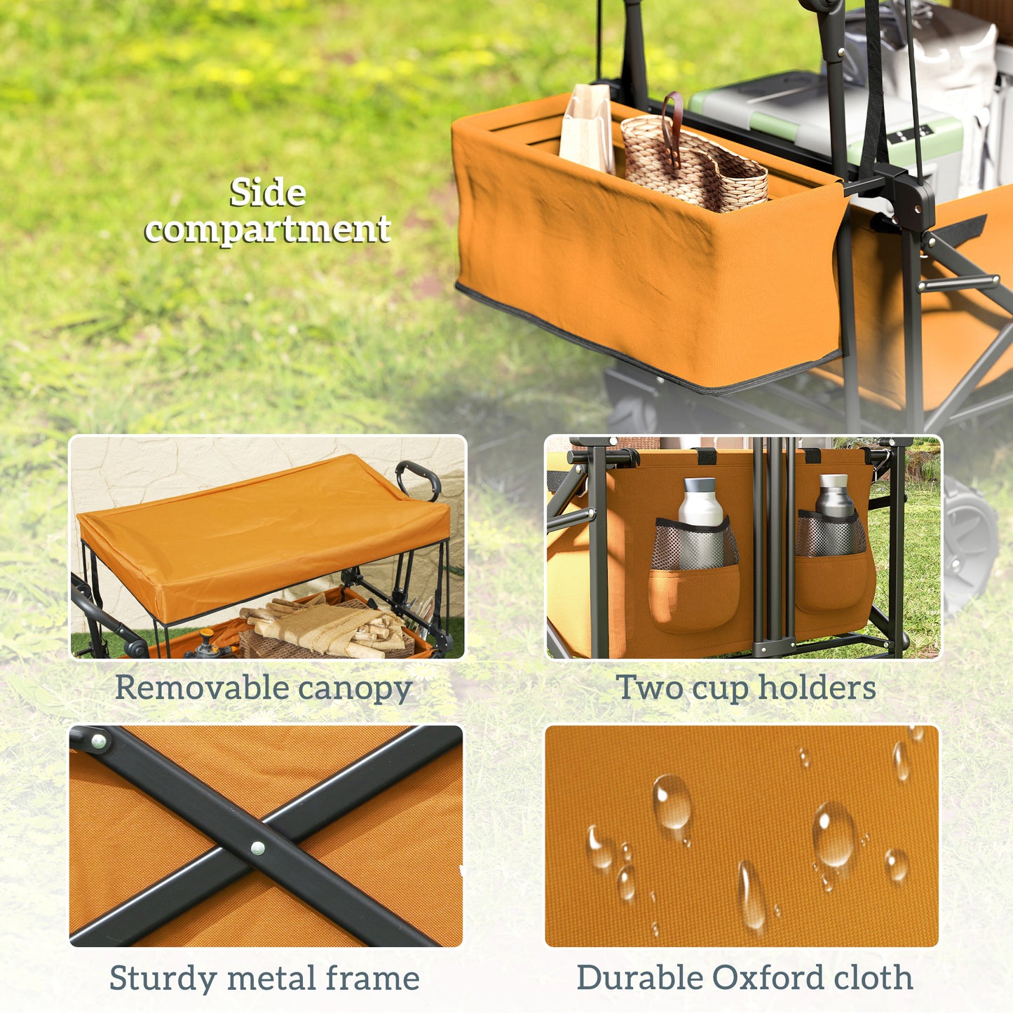 120L Festival Trolley on Wheels