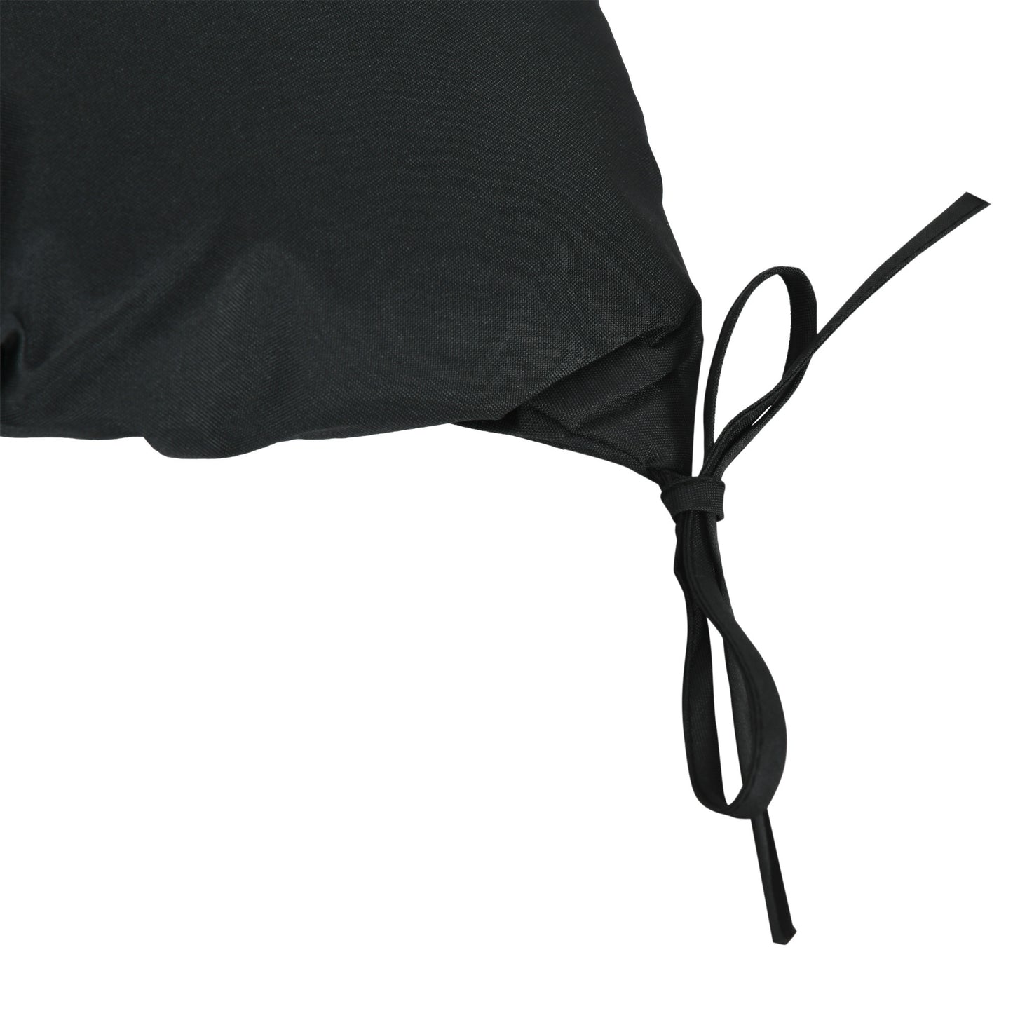 2 Seater Bench Pad, Garden Chair Cushion with Back and Ties