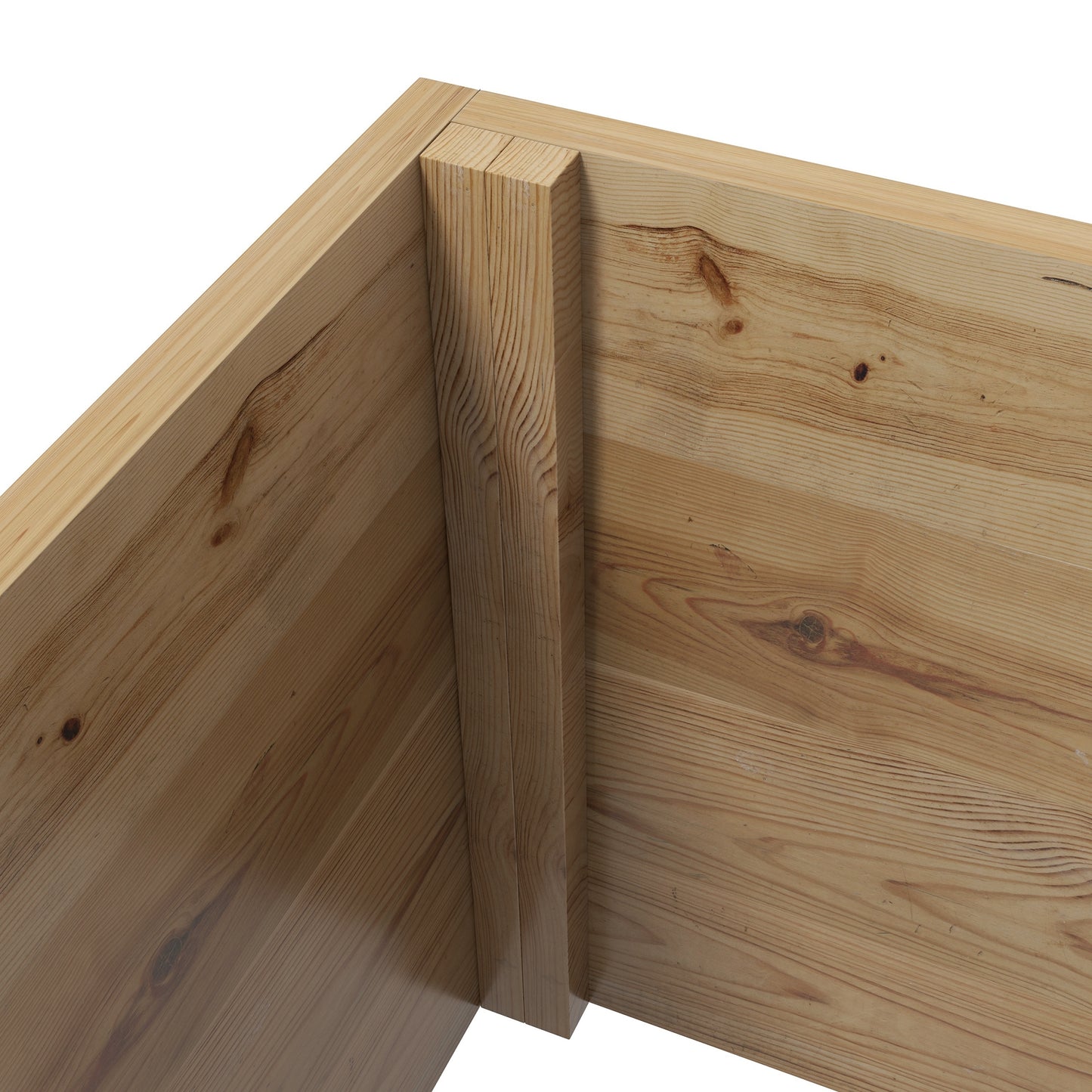 Wooden Trellis Planter Box, Raised Garden Bed to Grow Vegetables (1)