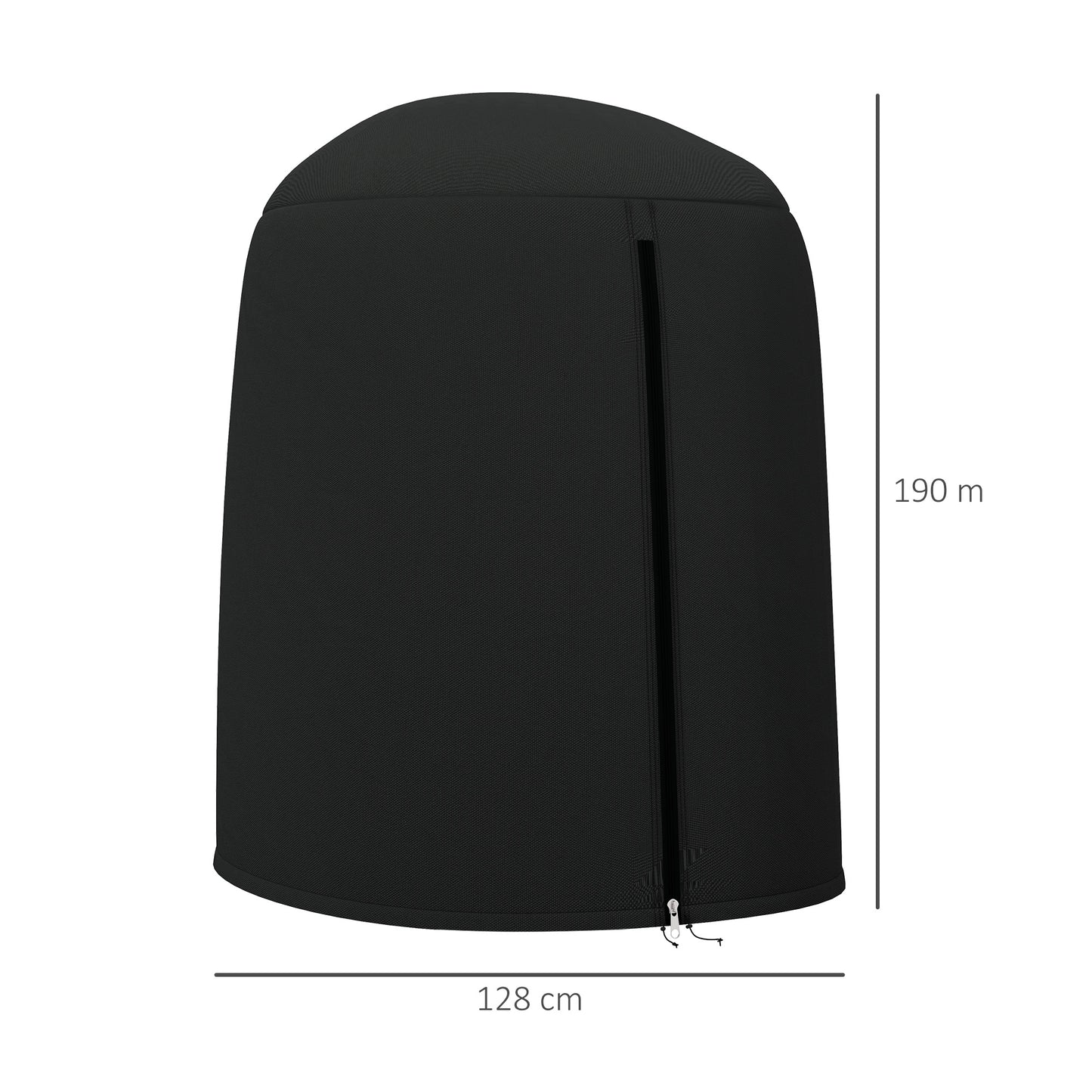190 x Φ128cm Hanging Egg Chair Furniture Cover