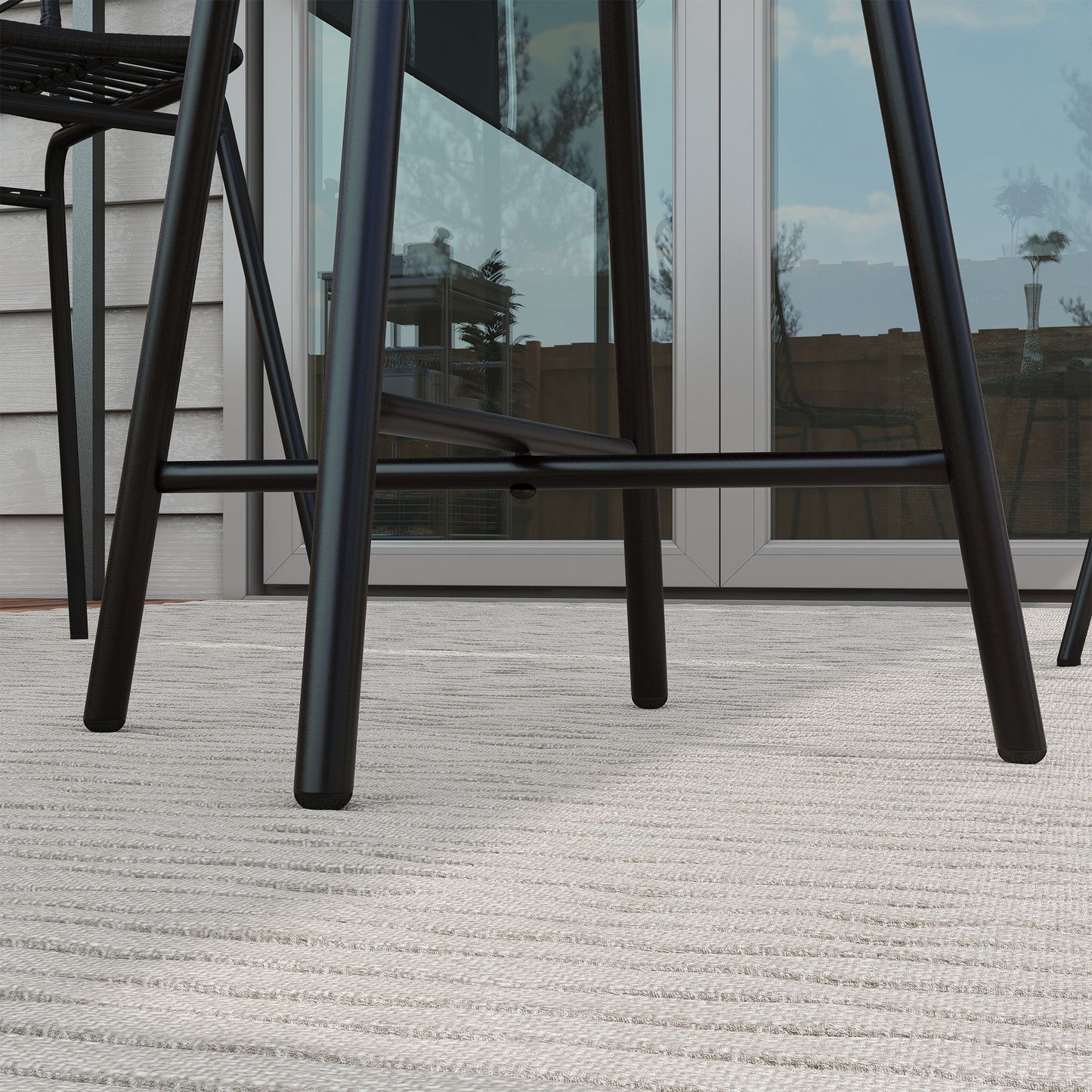 Rattan Border Outdoor Side Table