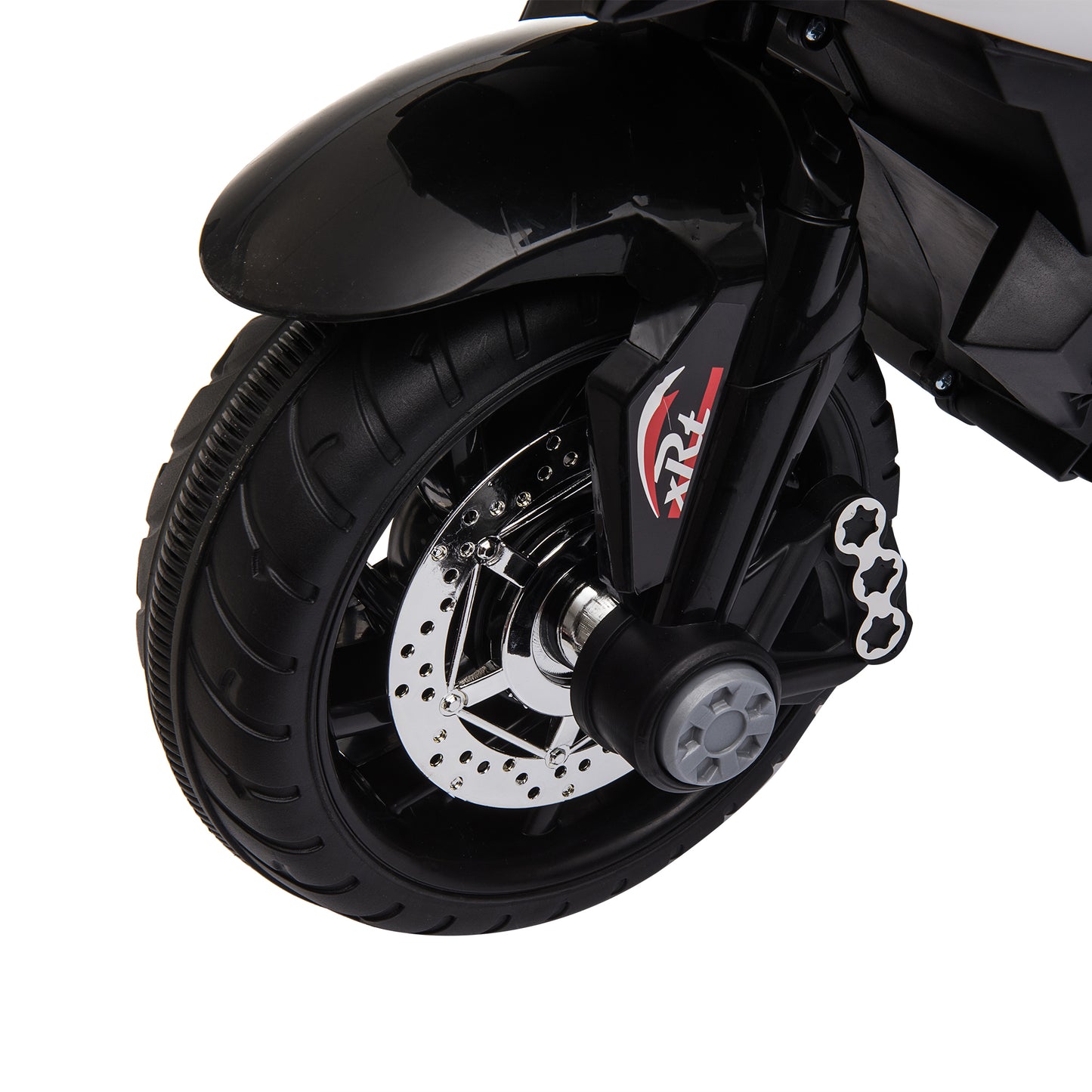 Kids Electric Motorcycle Ride-On Toy, with Three Wheels, Music, Horn