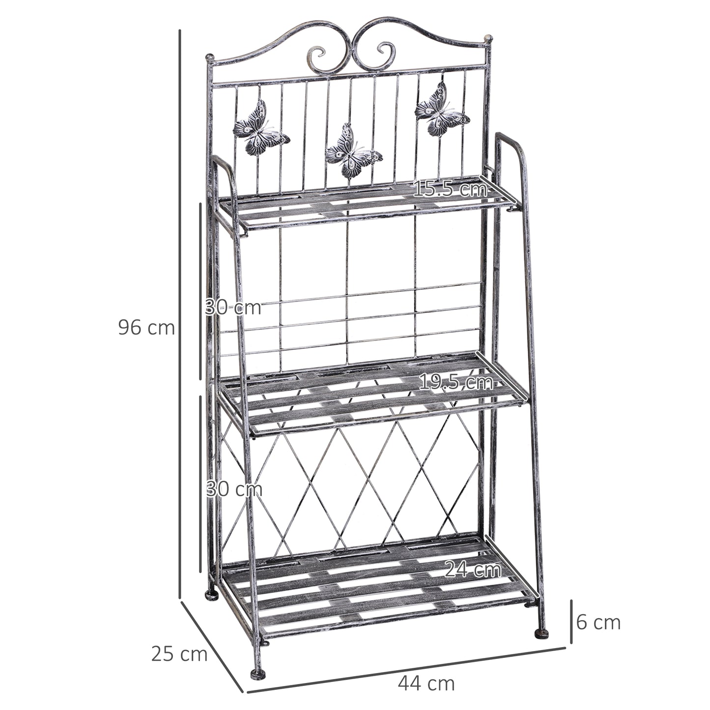 3 Tier Plant Stand Indoor Outdoor