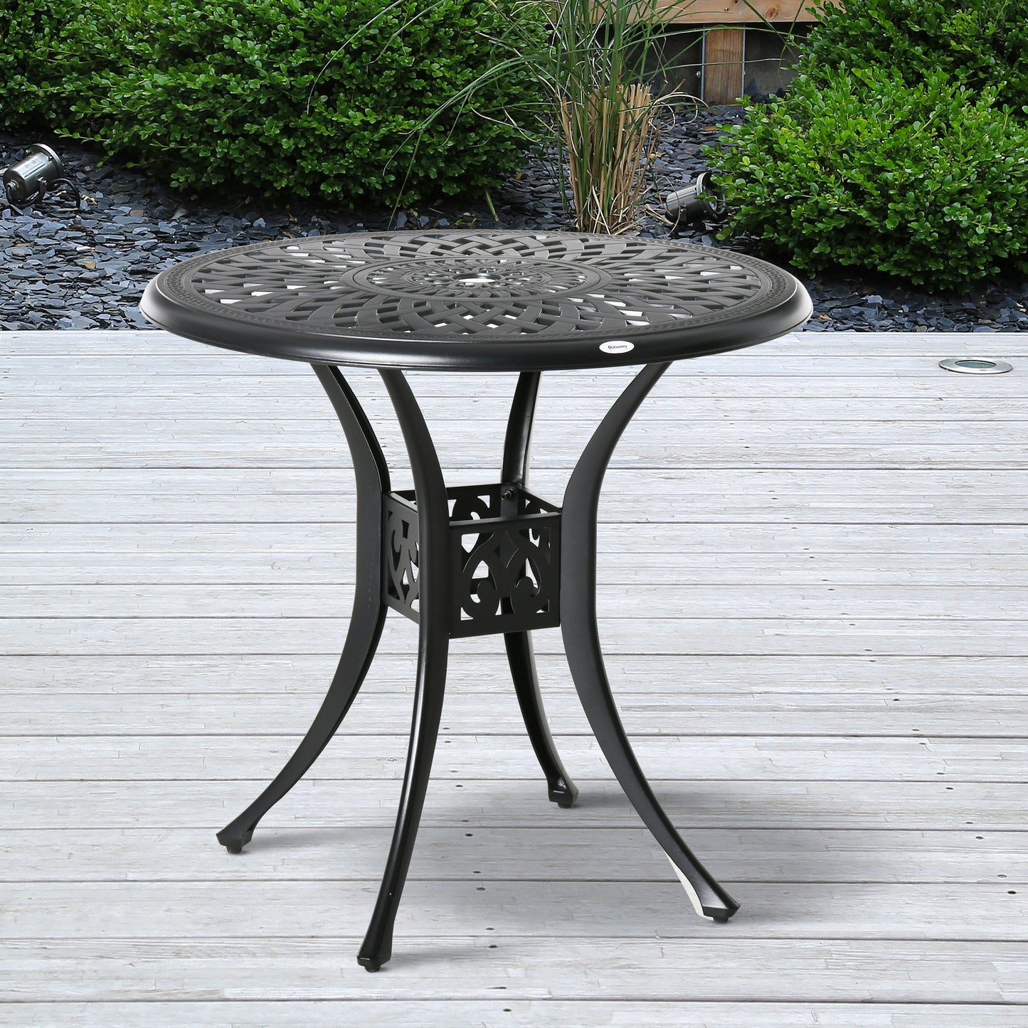 78 cm Round Garden Dining Table