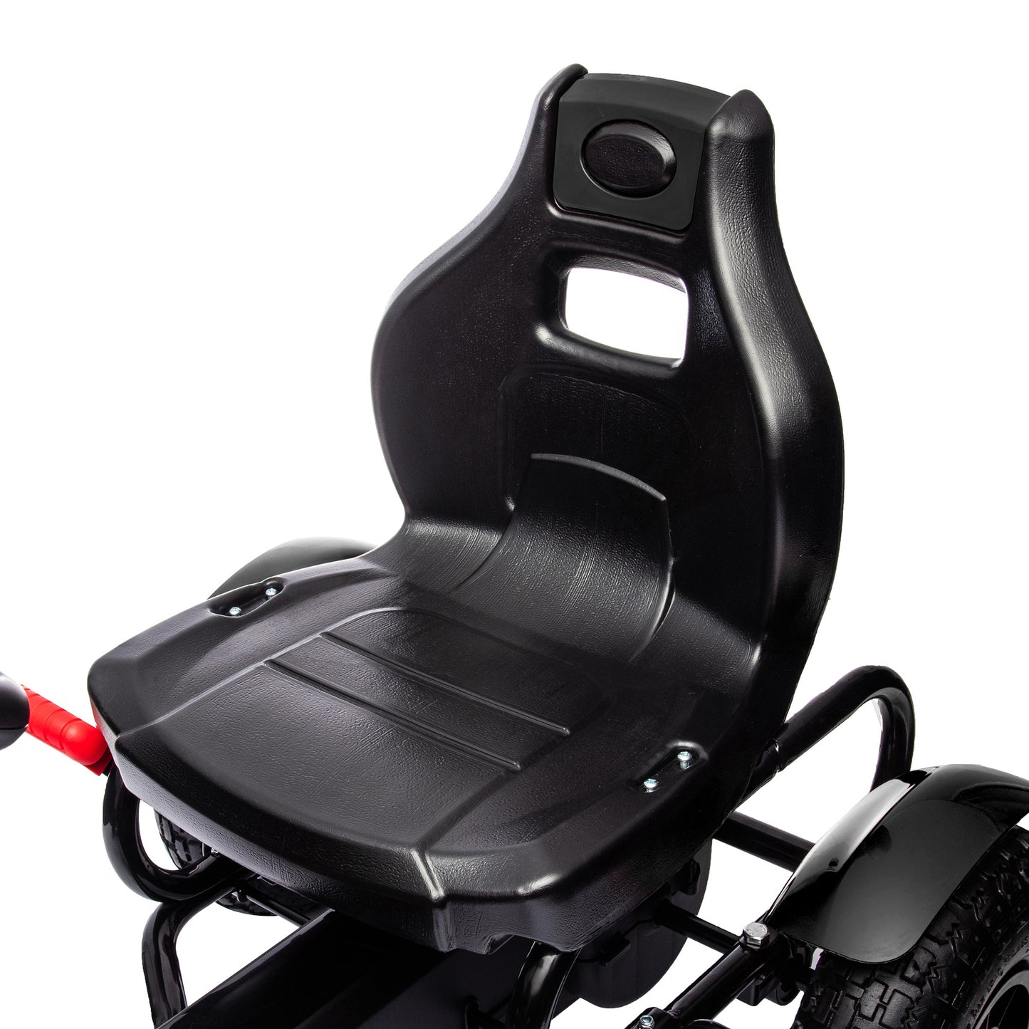 Metal Kids Pedal Go Kart with Adjustable Seat Inflatable Tyres
