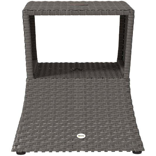 Rattan Outdoor Coffee Table (2)