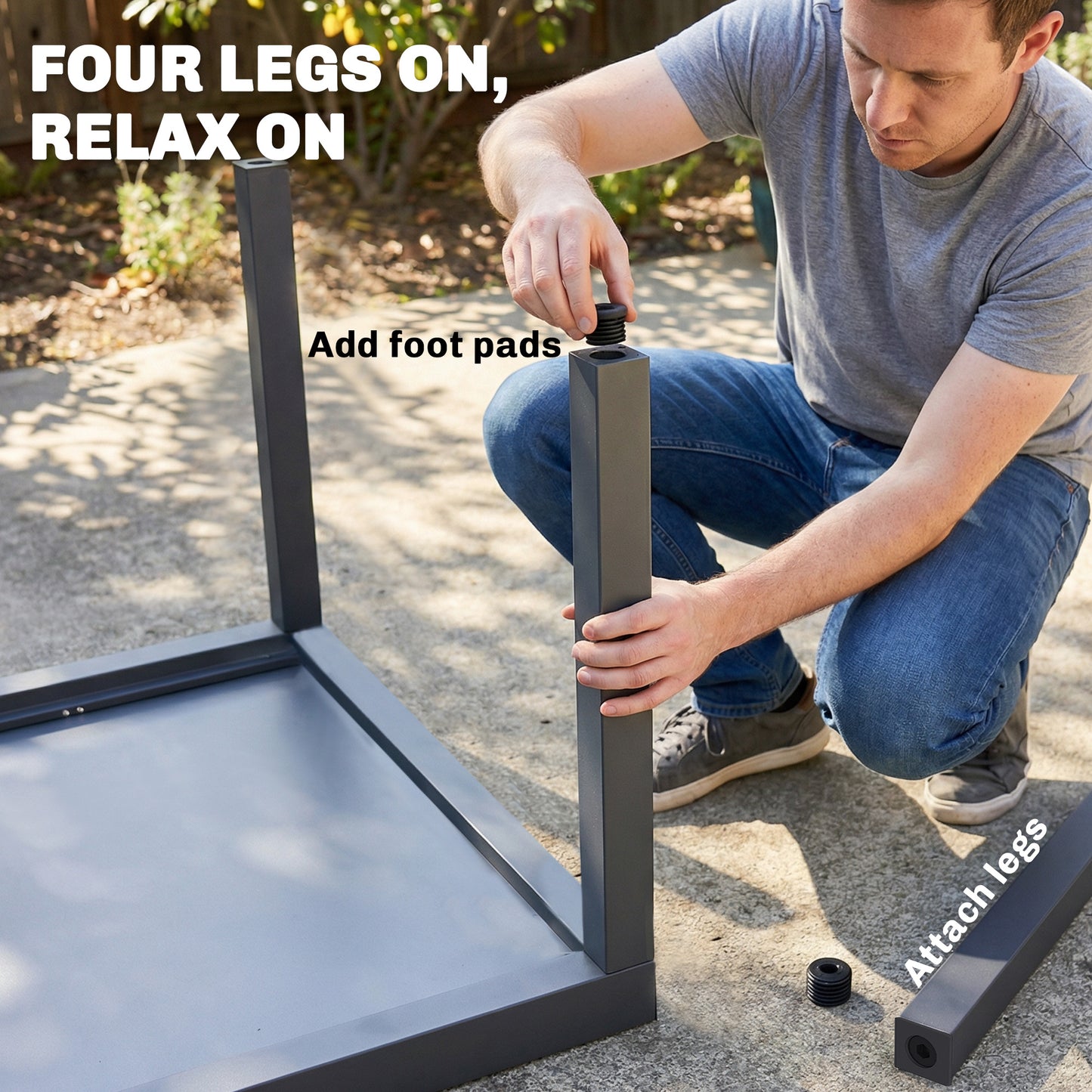 Extending Garden Table for 6-10