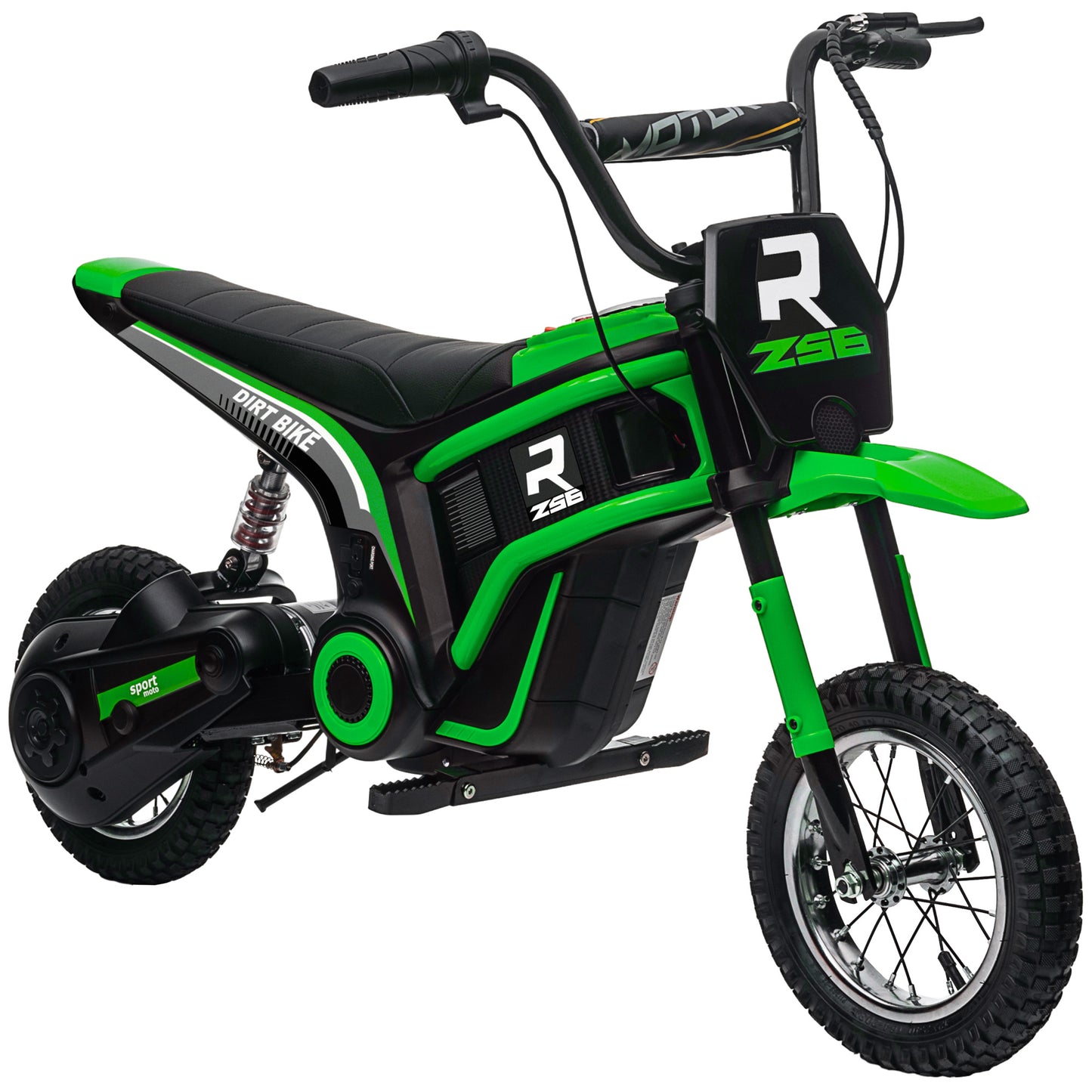 24V Electric Motorbike with Twist Grip Throttle, Music, Horn